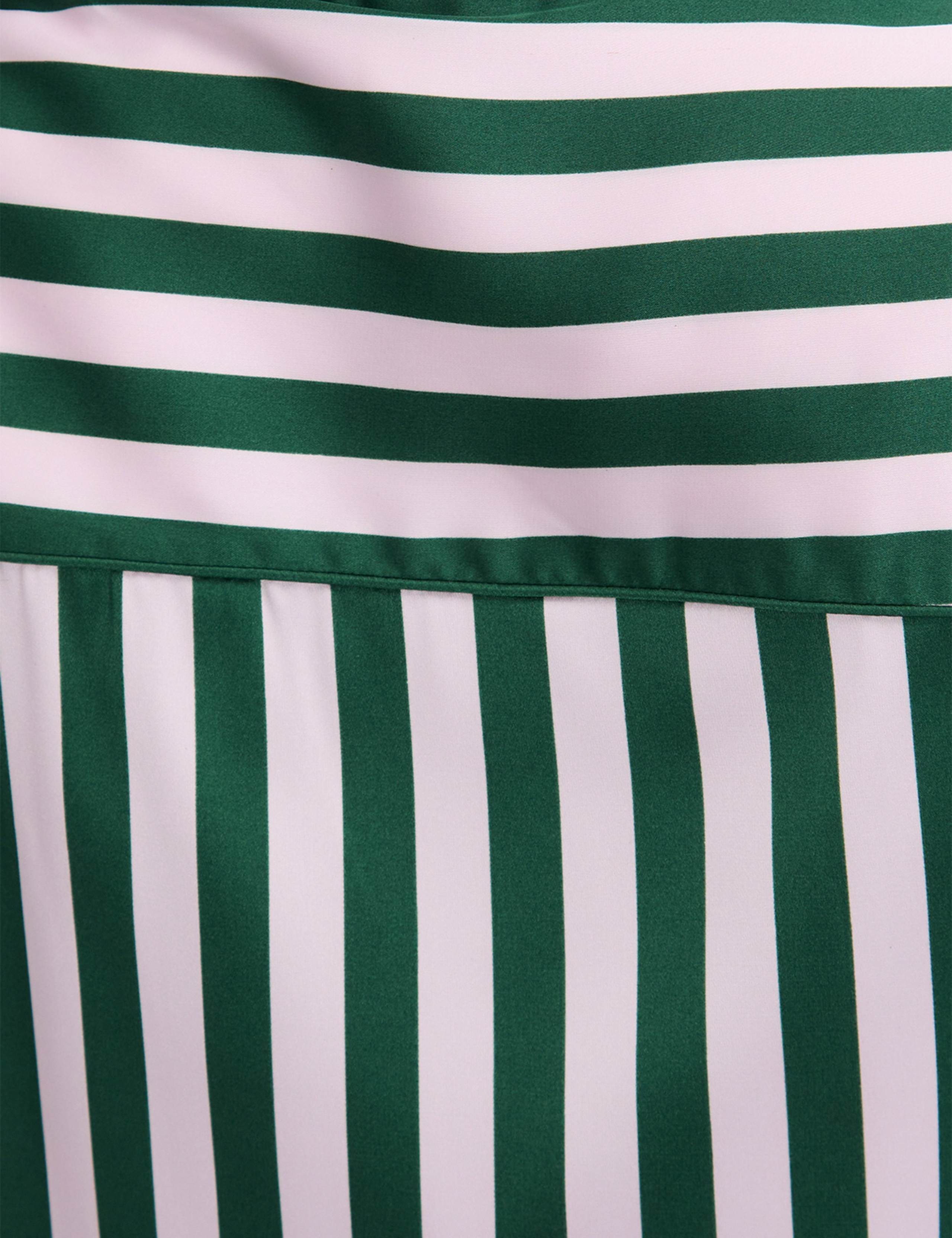 Satin Striped Shortie Set 8 of 8