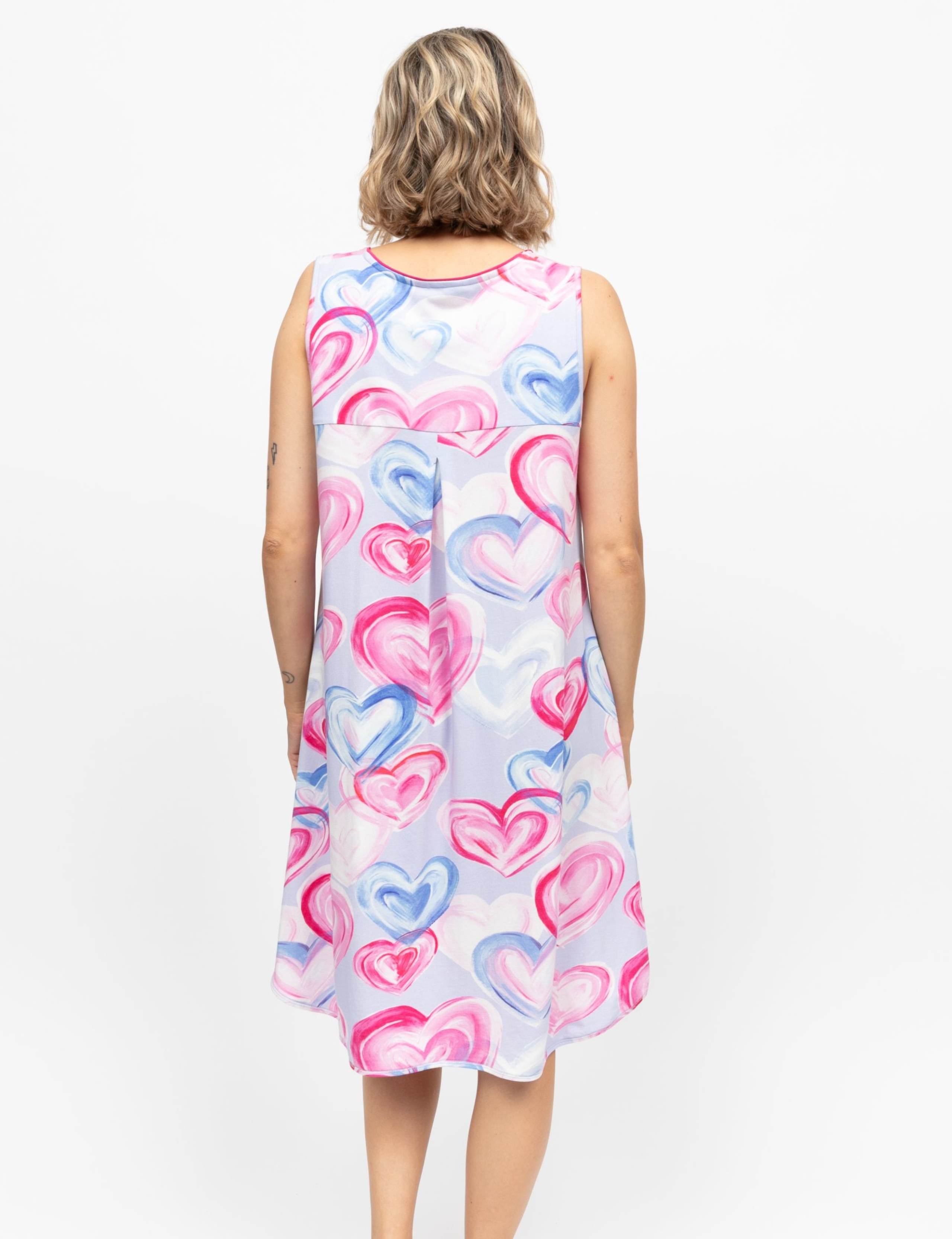 Jersey Heart Print Nightdress 4 of 4