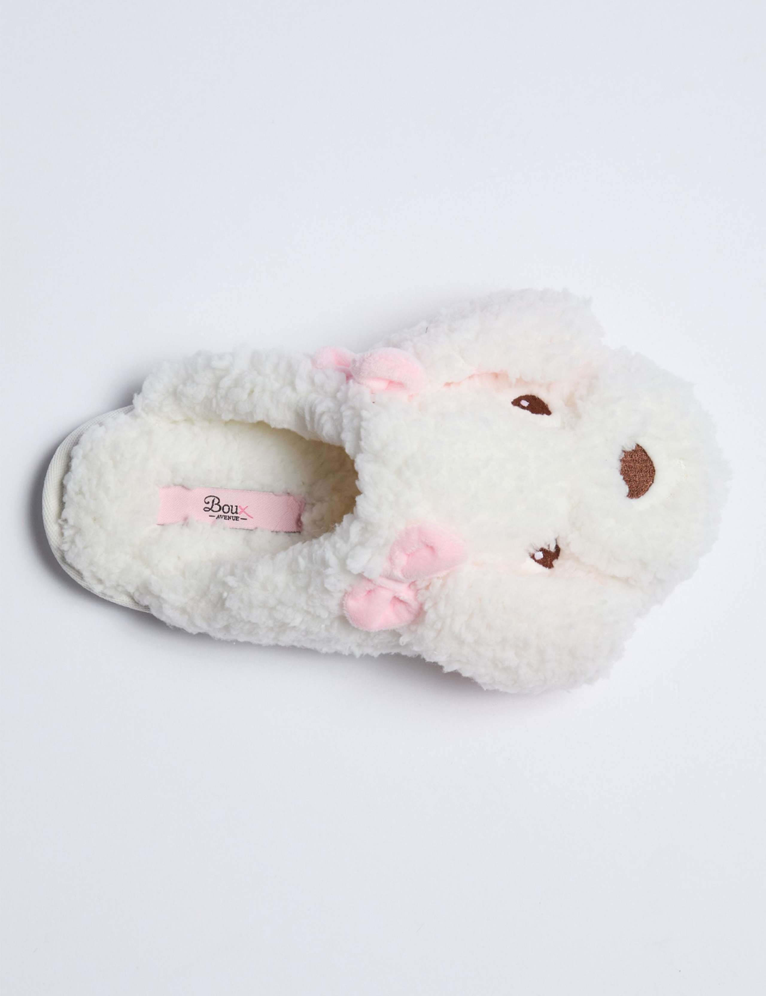Borg Dog Mule Slippers 4 of 5