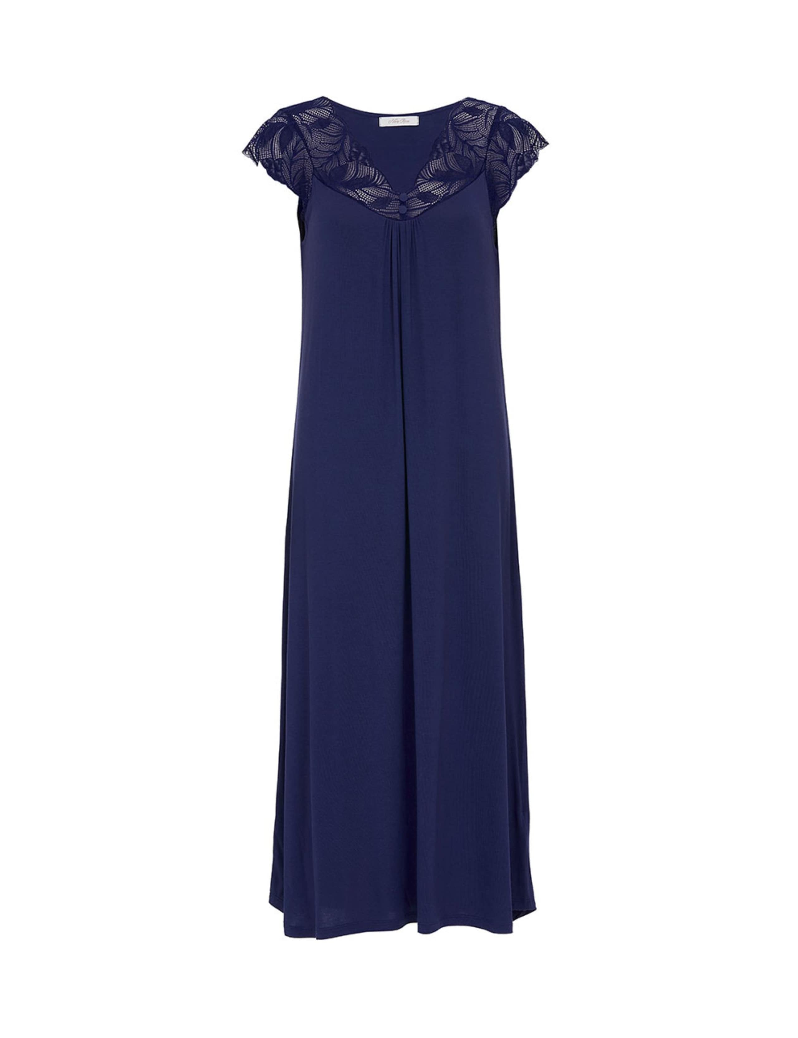 Jersey Lace Detail Cap Sleeve Nightdress 2 of 3