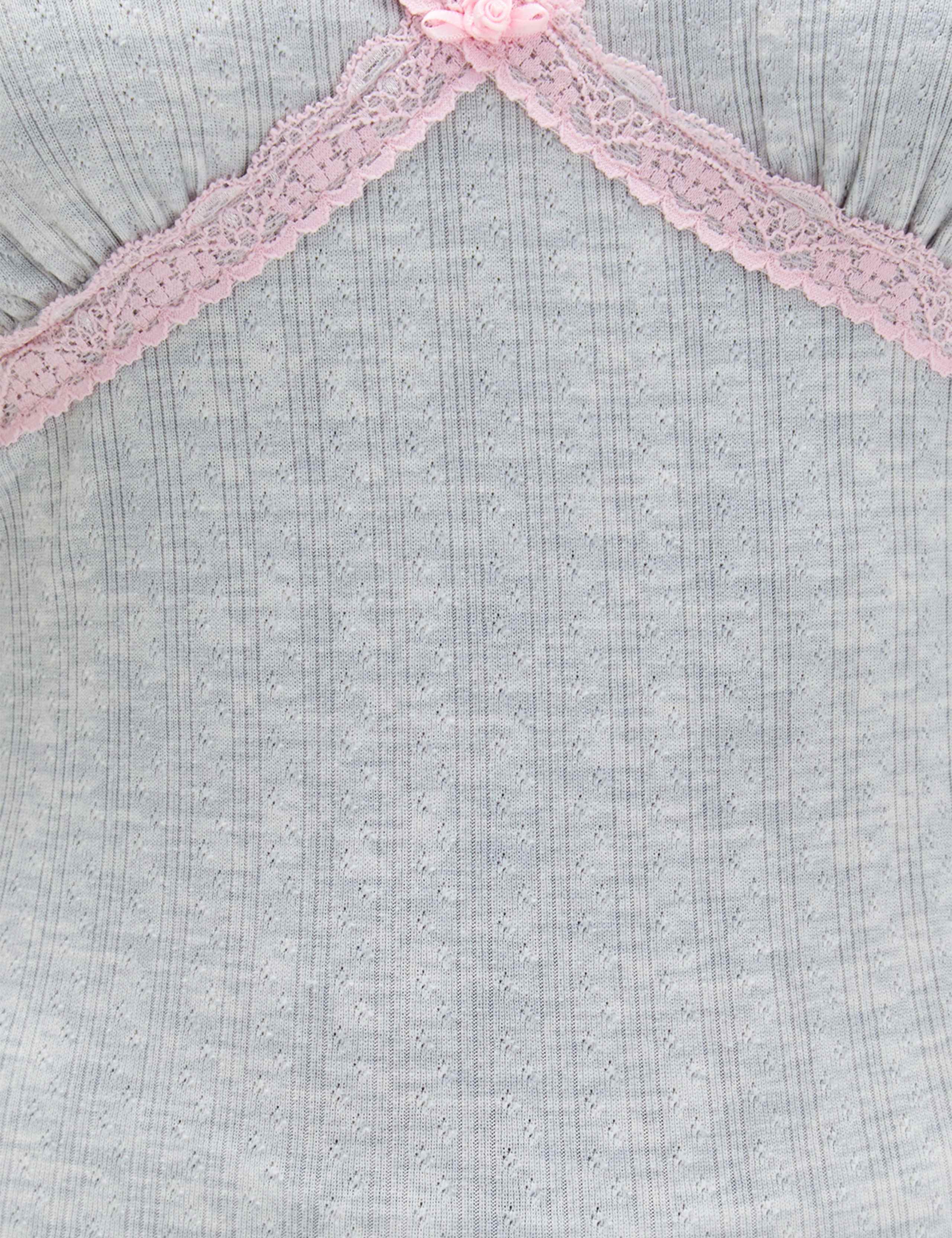 Pointelle Lace Pyjama Set 6 of 6