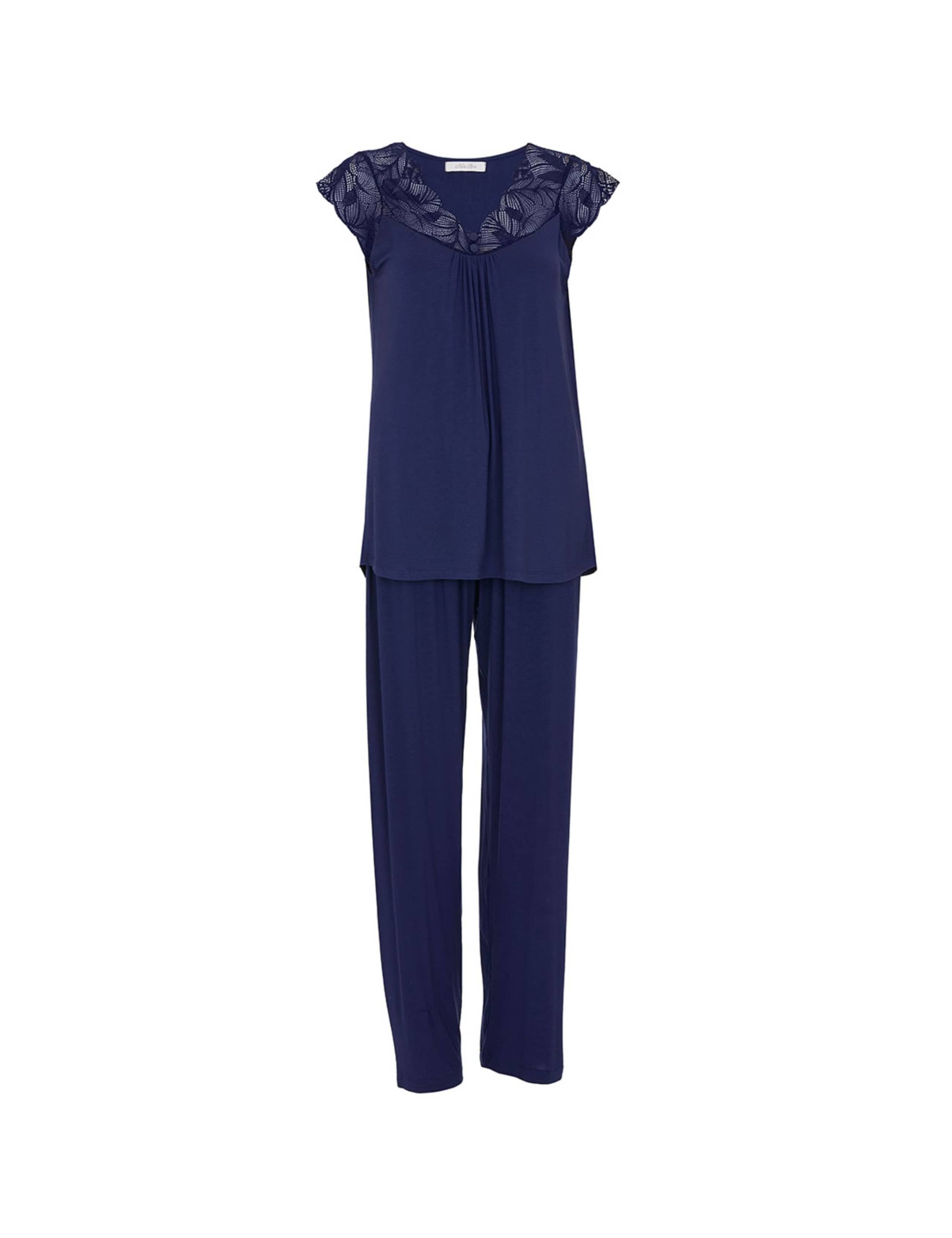 Modal Rich Lace Trim Pyjama Set 2 of 4