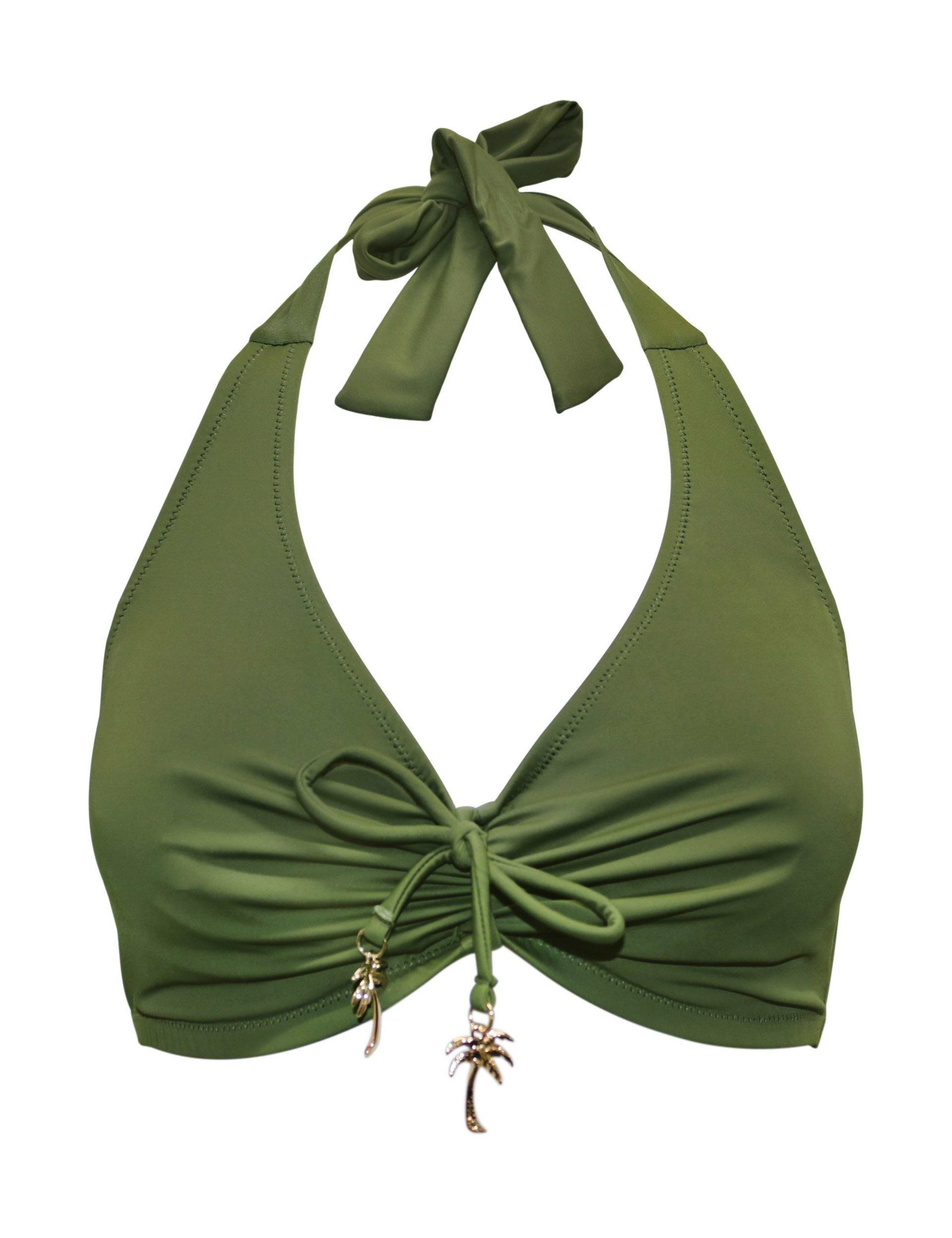 Madrid Wired Halter Tringle Bikini Top (C-G) 2 of 7