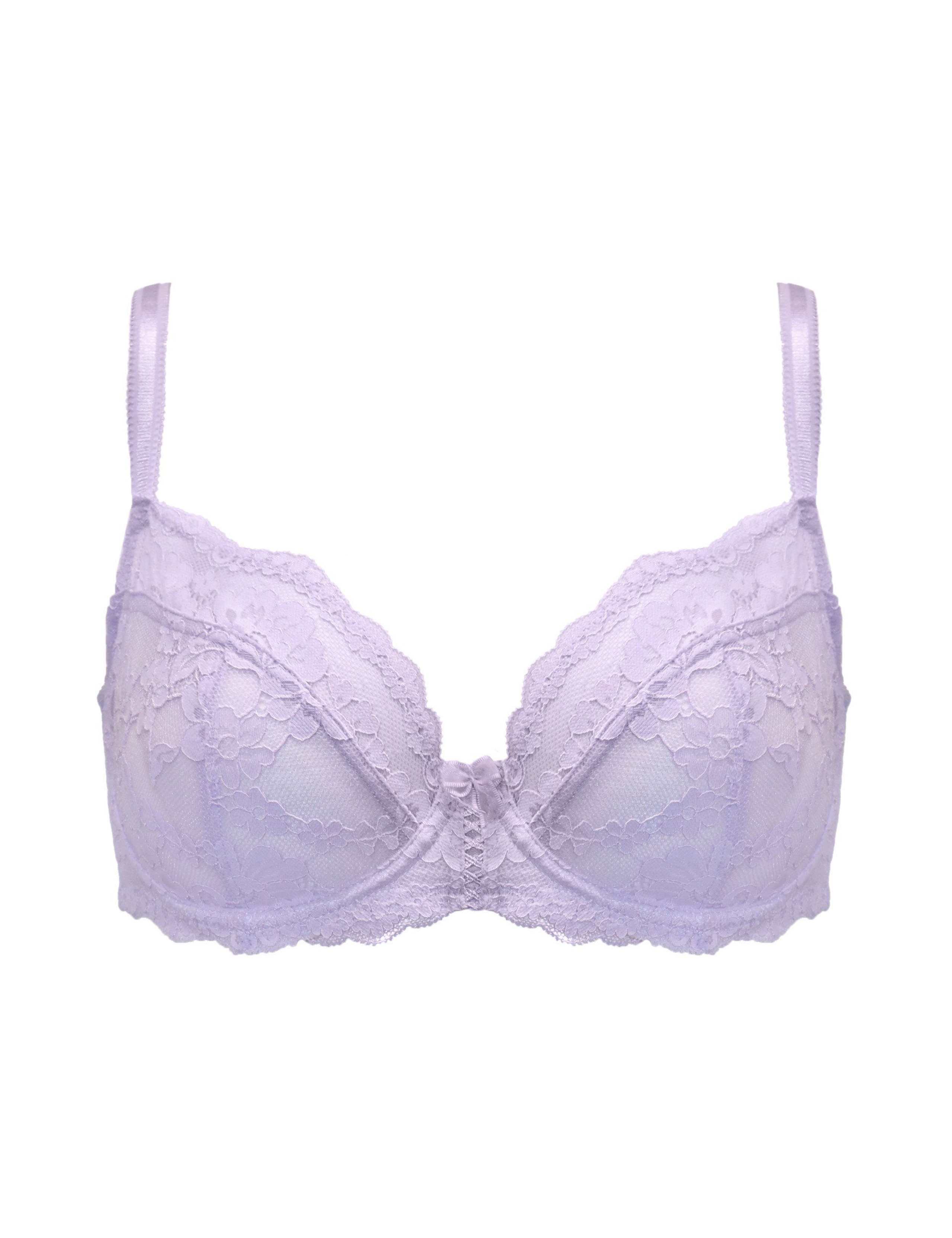 Fleur Lace Wired Balcony Bra (B-G) 2 of 9