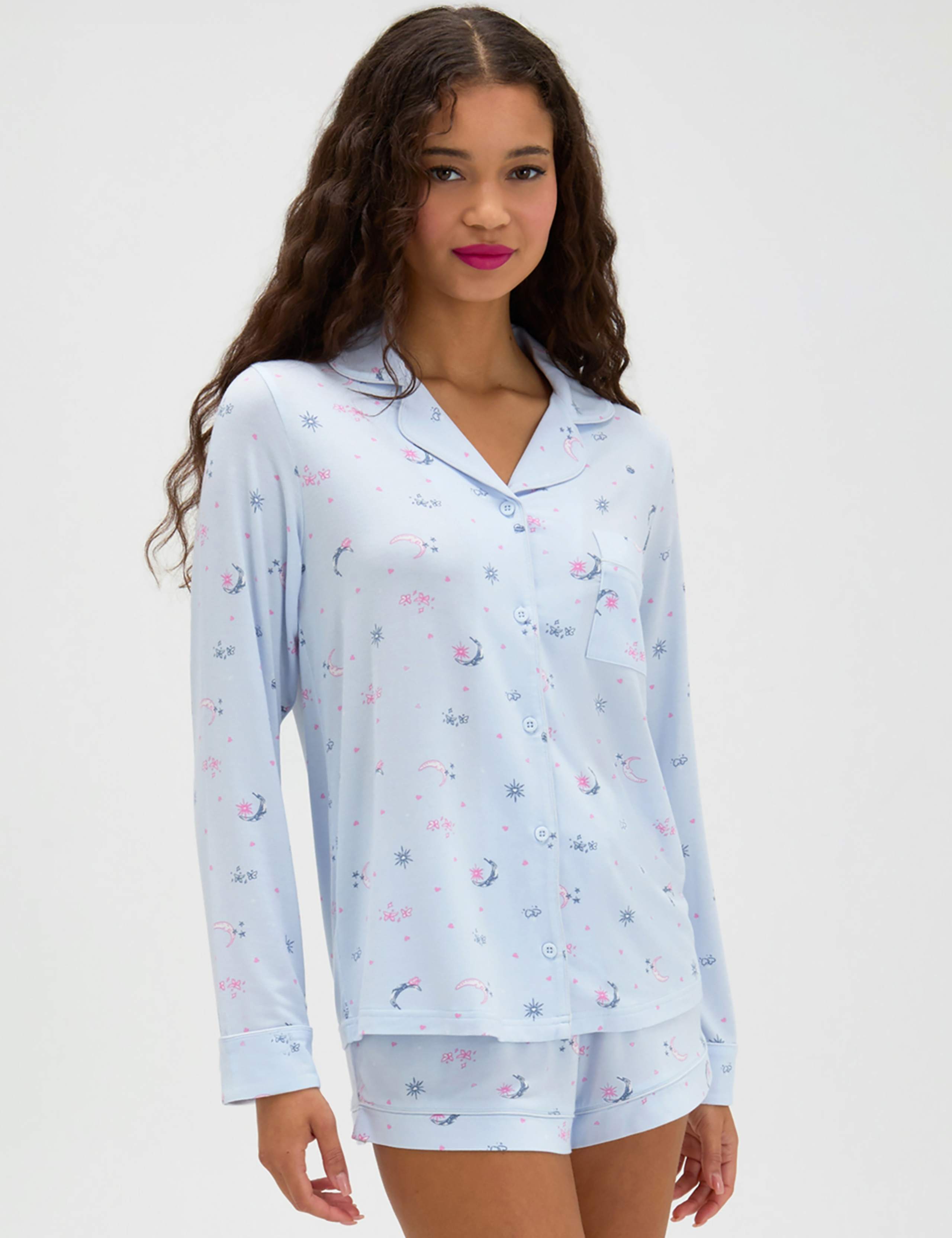 Modal Rich Pyjama Set 3 of 5