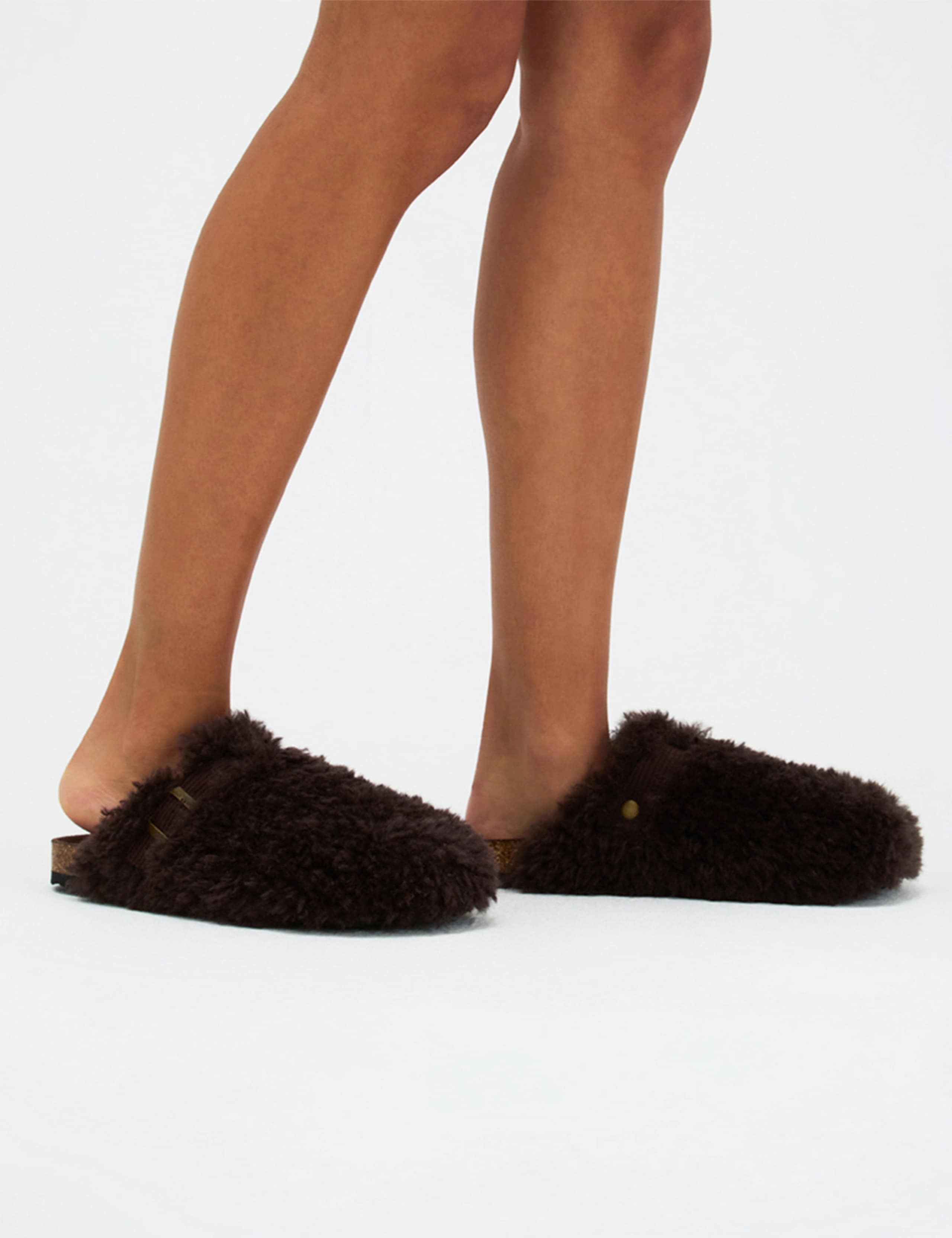 Borg Clog Mule Slippers 4 of 5