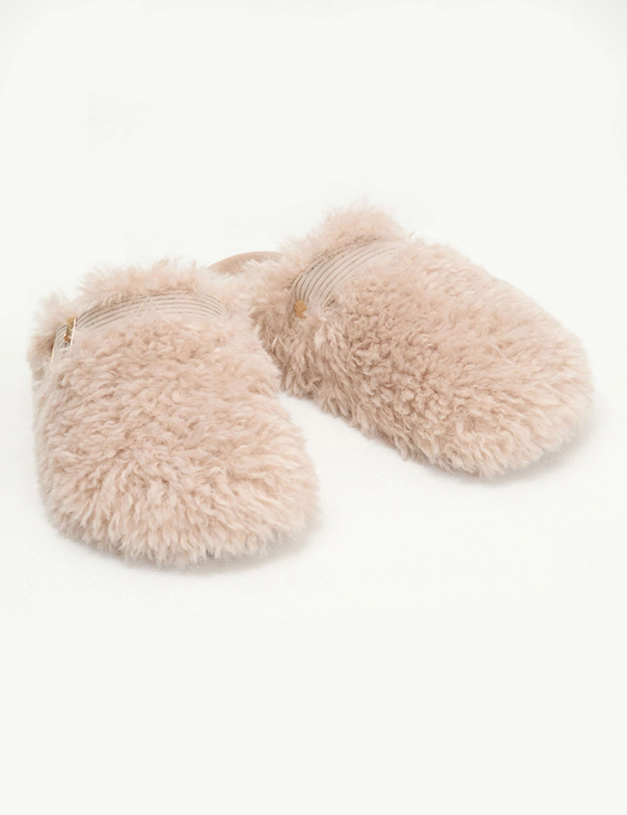 Borg Clog Mule Slippers 2 of 6