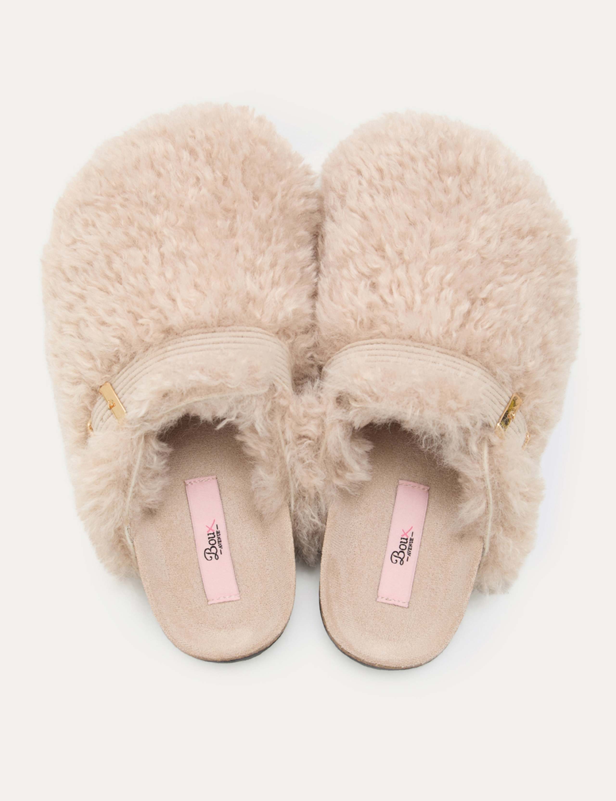 Borg Clog Mule Slippers 3 of 6