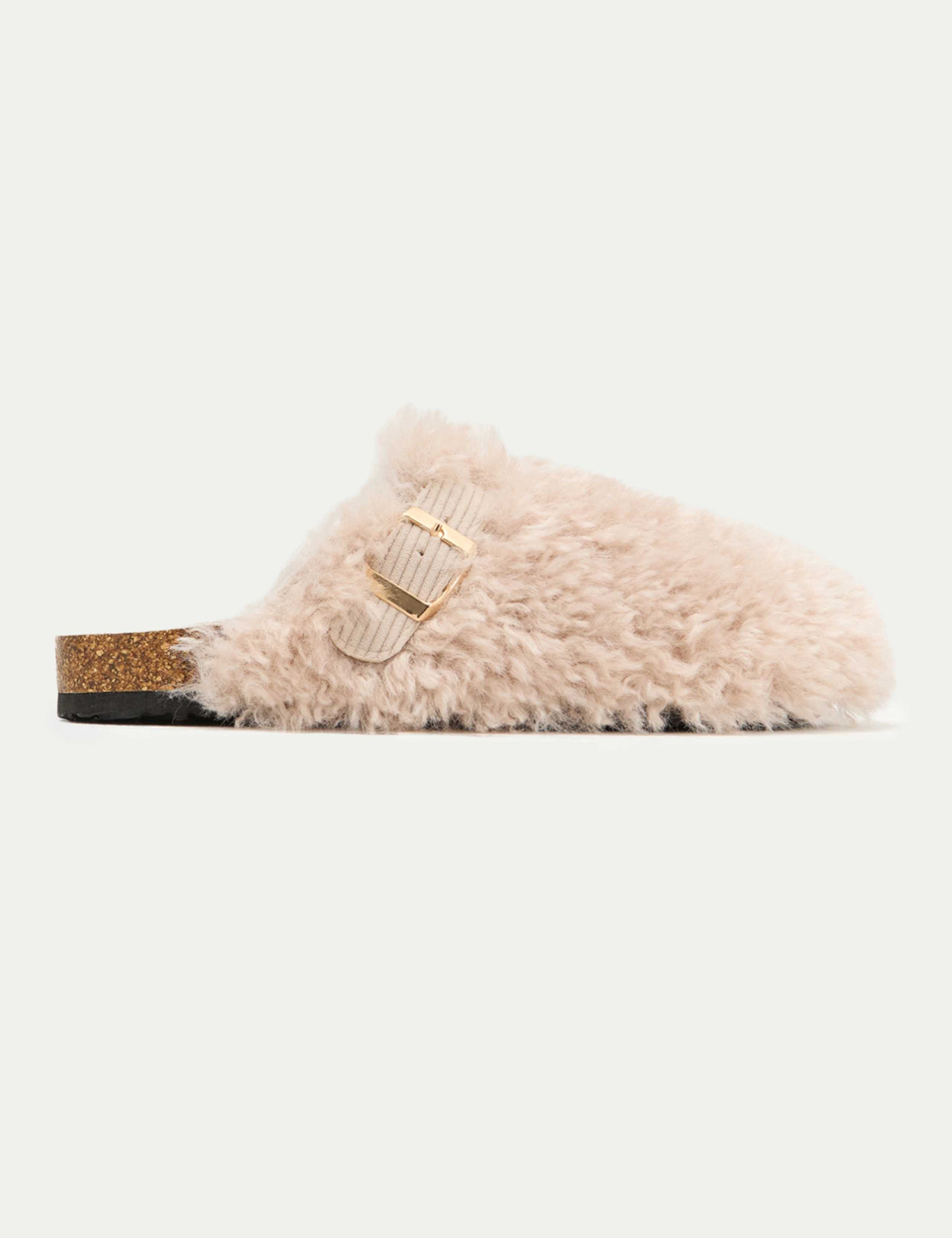 Borg Clog Mule Slippers 6 of 6