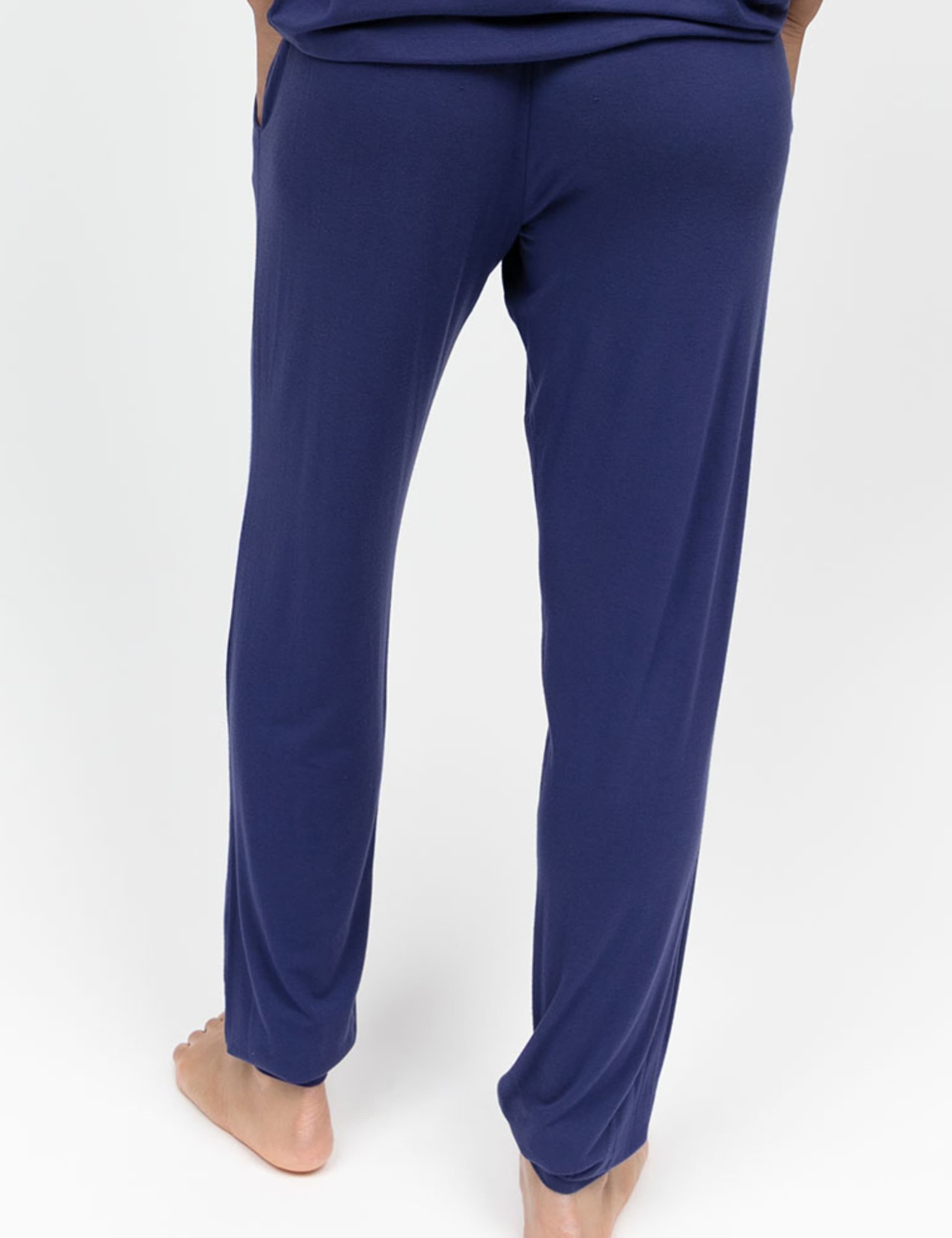 Modal Rich Jersey Cuffed Pyjama Bottoms 4 of 4