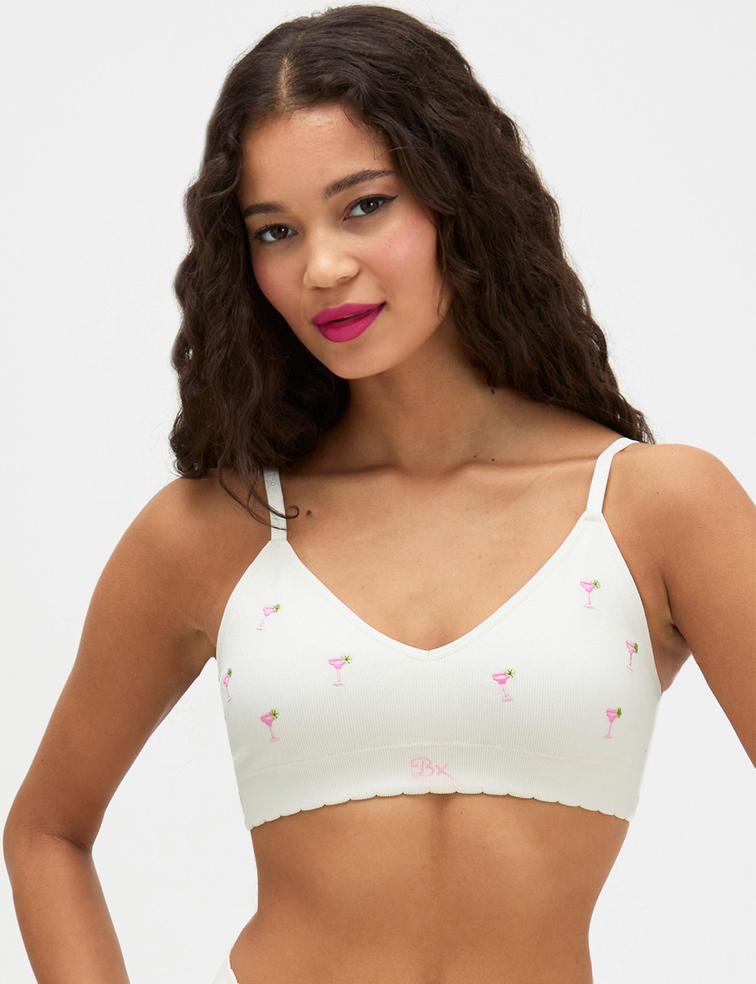 Cocktail Embroidery Seamless Bralette 5 of 5