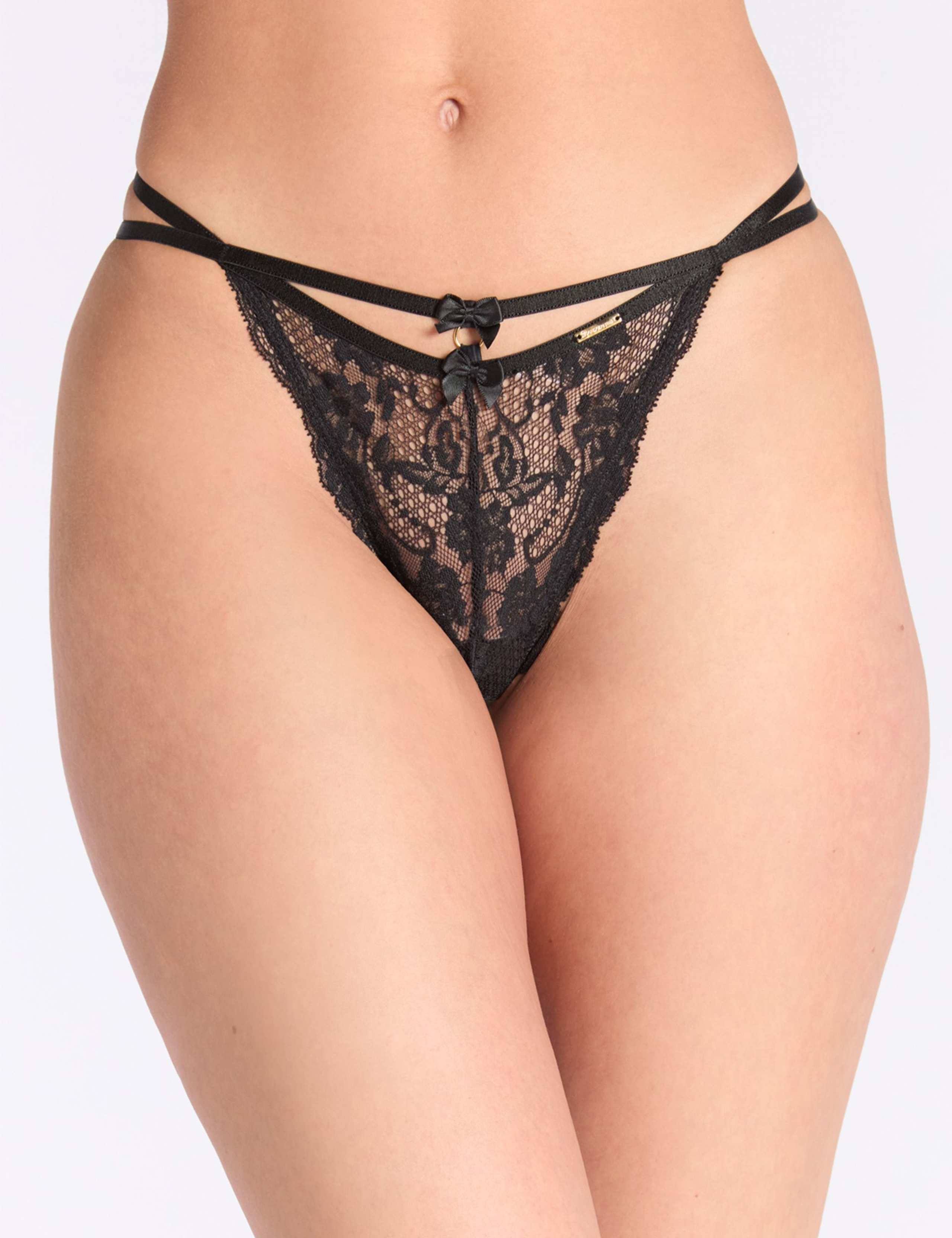 Vanessa Lace Thong 4 of 4