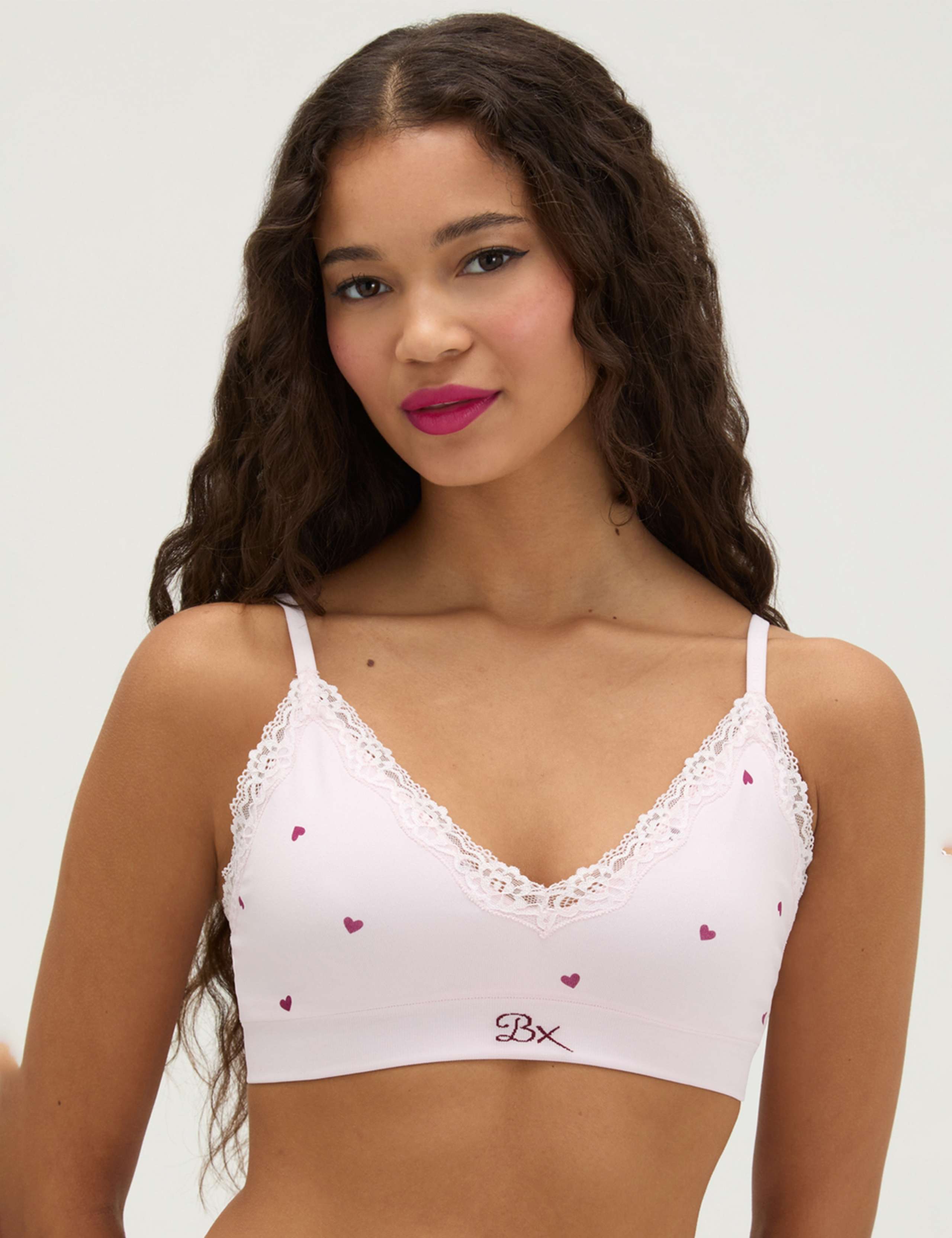 2 Pack Lace Seamless Bralettes 3 of 7