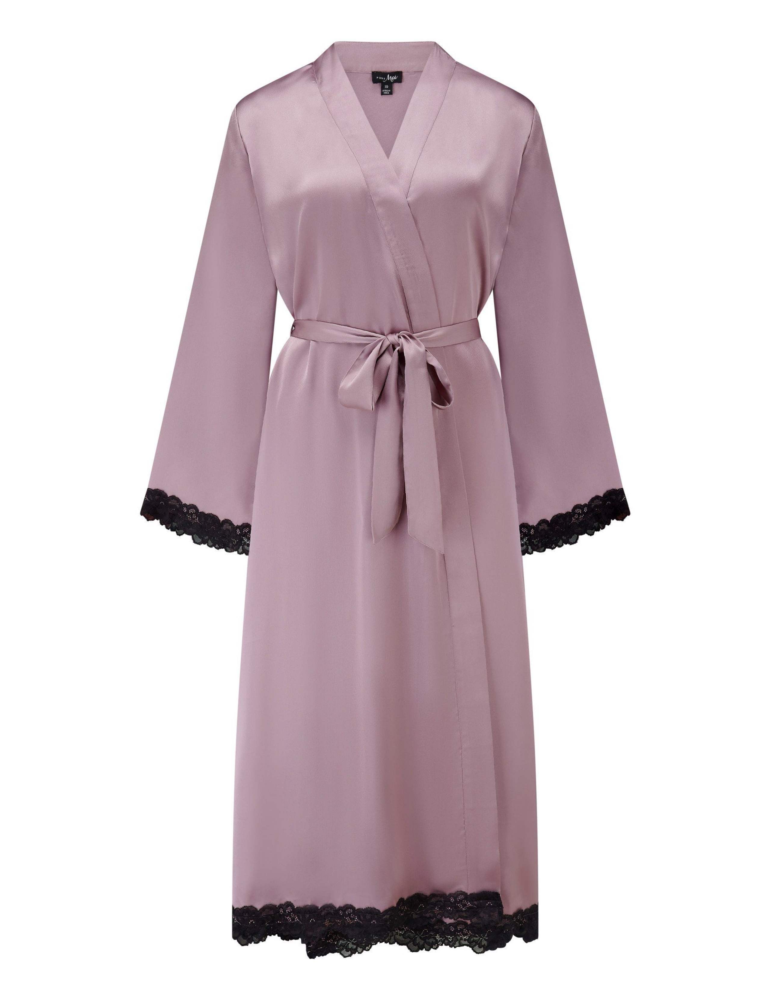 Satin & Lace Dressing Gown 2 of 6