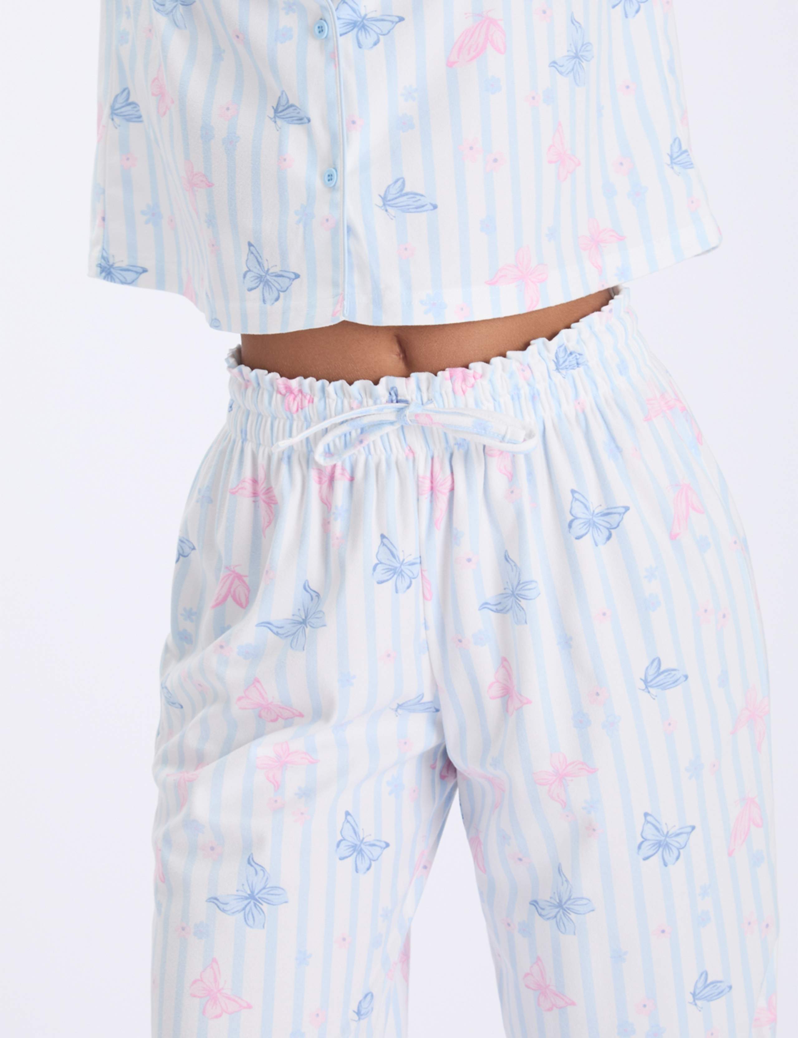 Fleece Butterfly Pyjama Set 6 of 8