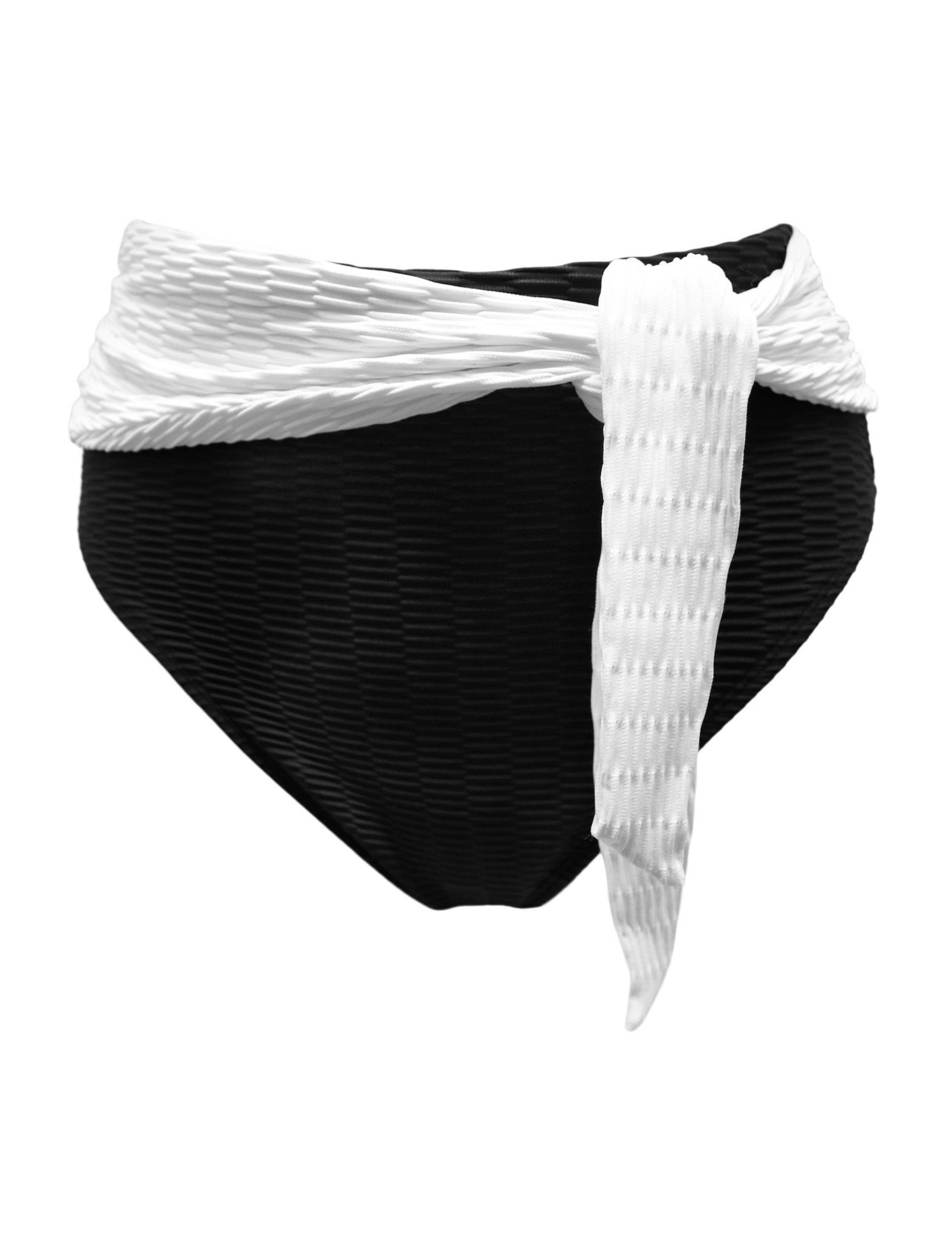 Acapulco Textured  High Waist Belted Control Brief 2 of 8