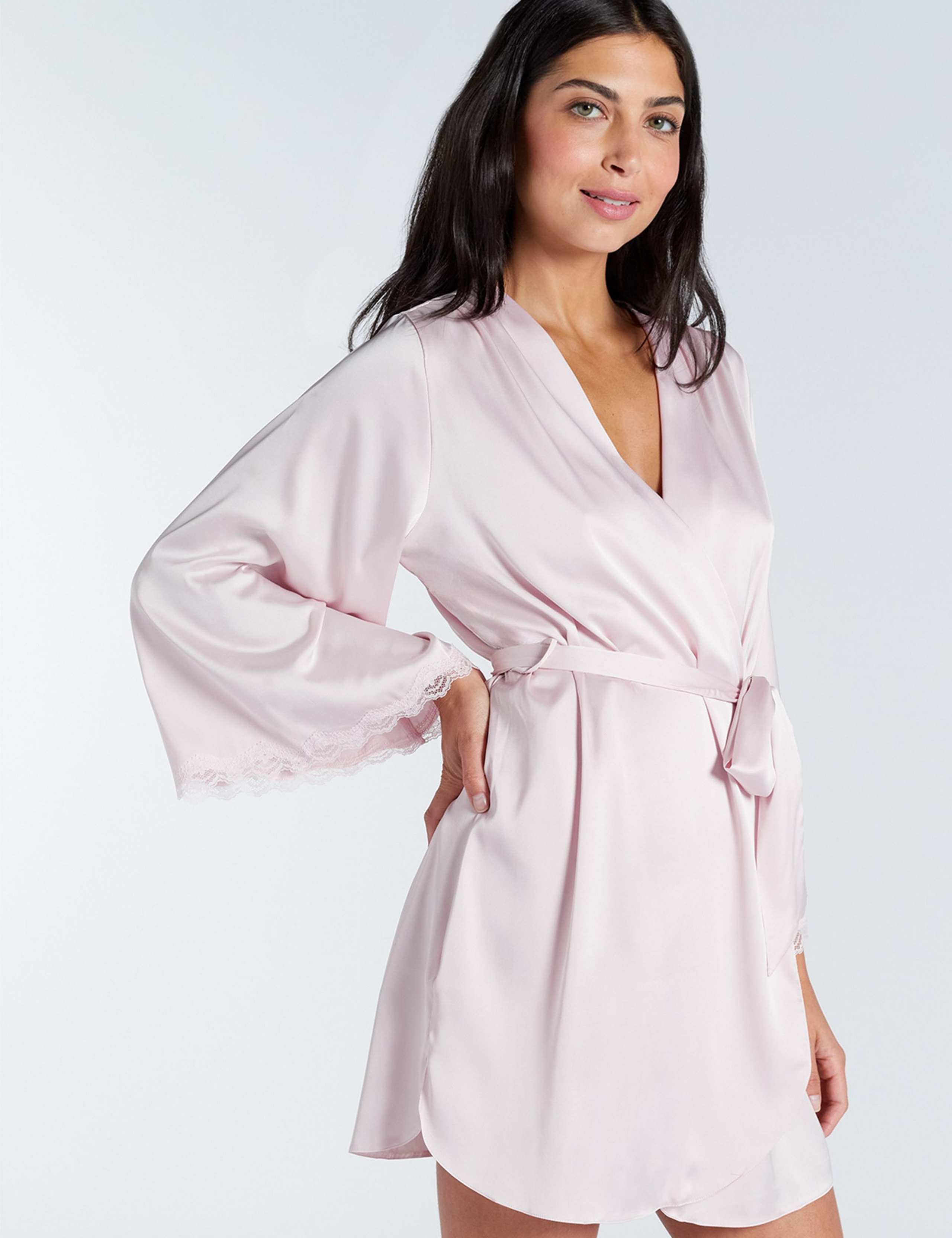 Kaya Satin Robe 3 of 5