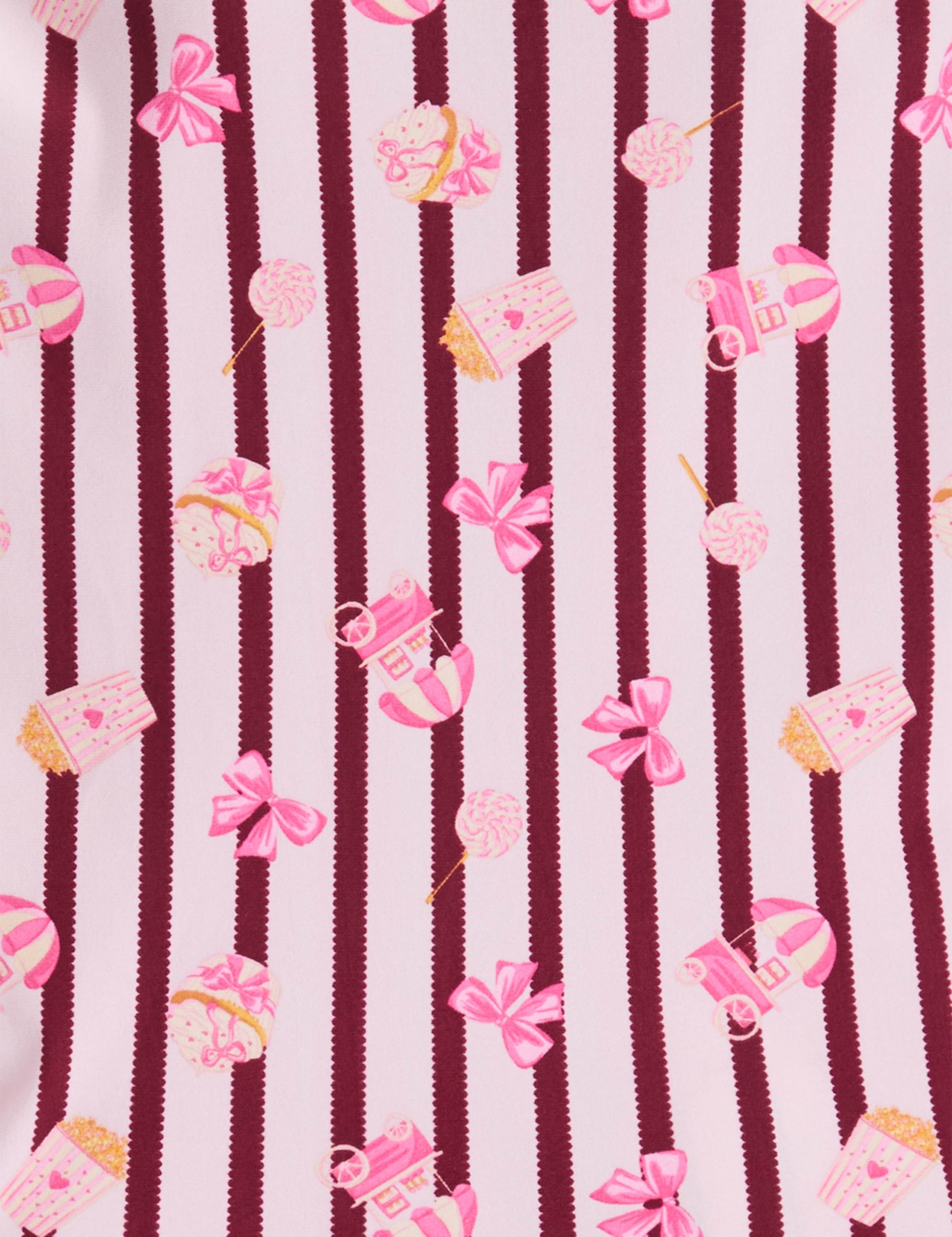 Fleece Popcorn Pyjama Set in a Bag 6 of 7