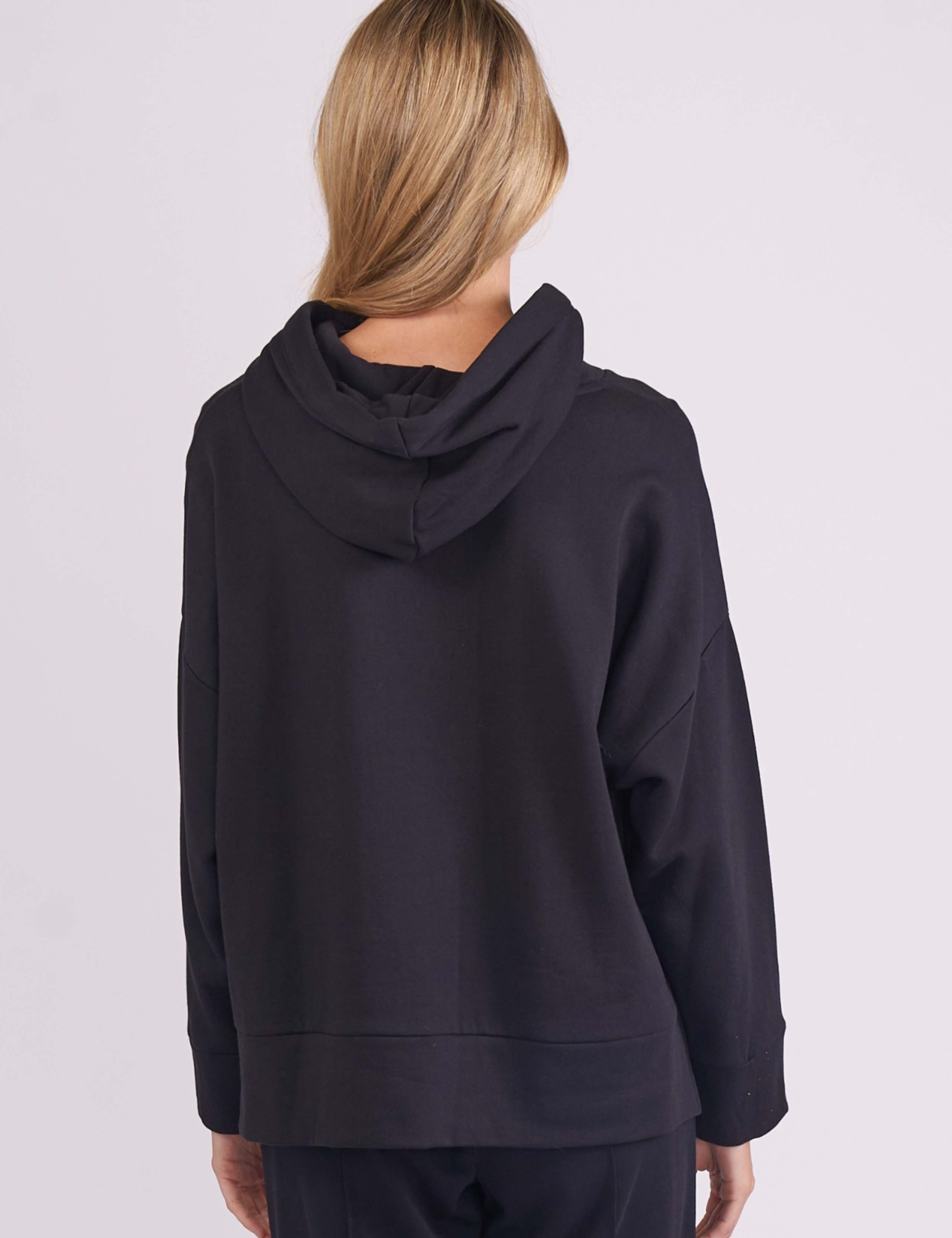 Jersey Relaxed Lounge Hoodie 4 of 4
