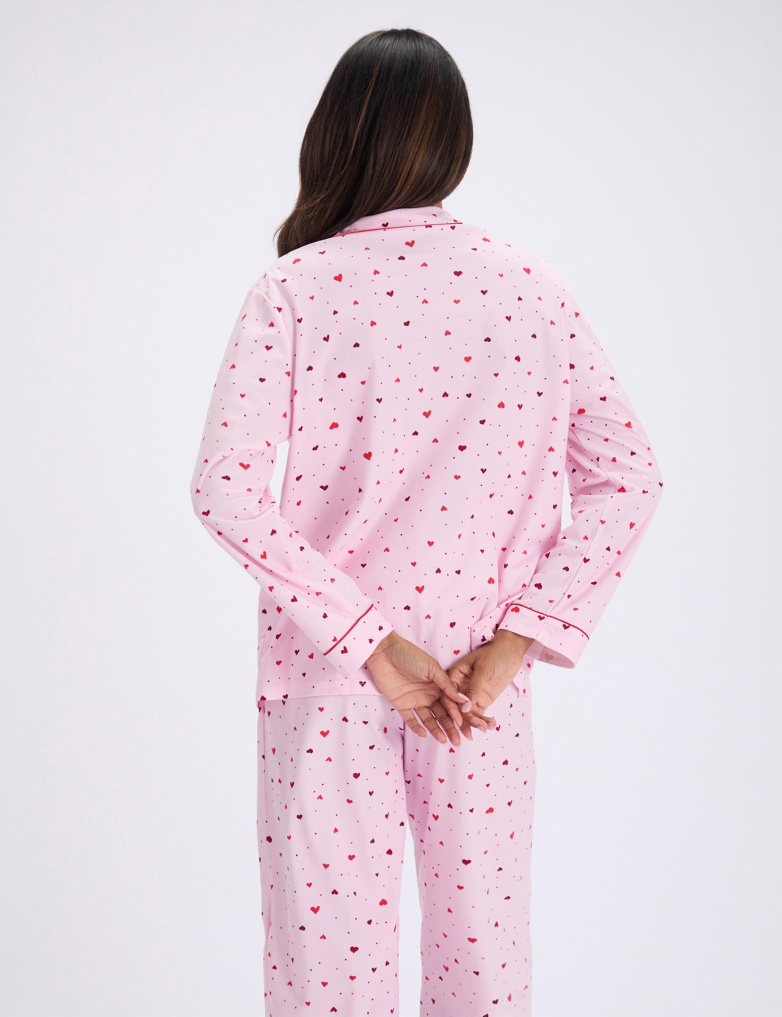 Fleece Heart Pyjama Set in a Bag 5 of 7
