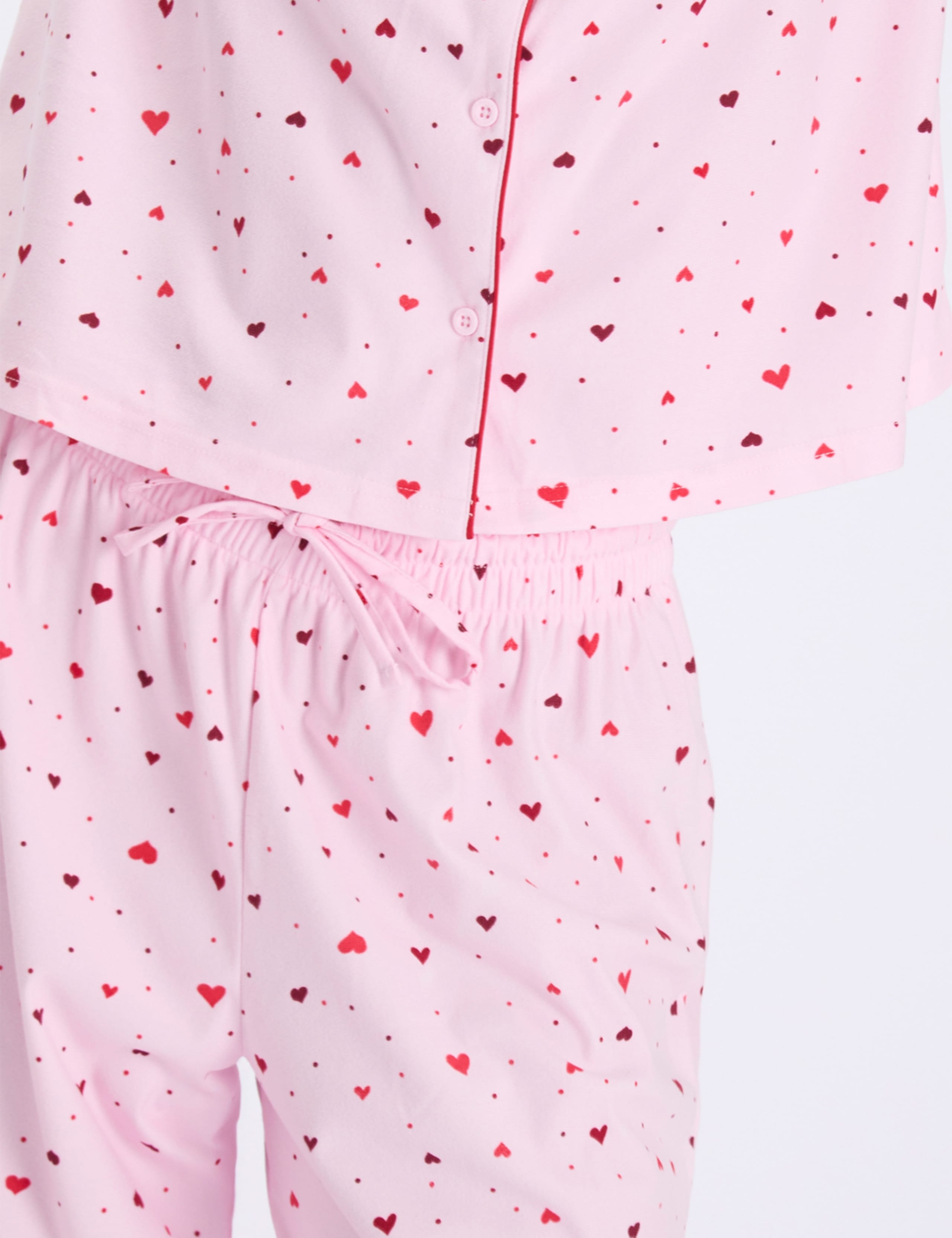 Fleece Heart Pyjama Set in a Bag 6 of 7