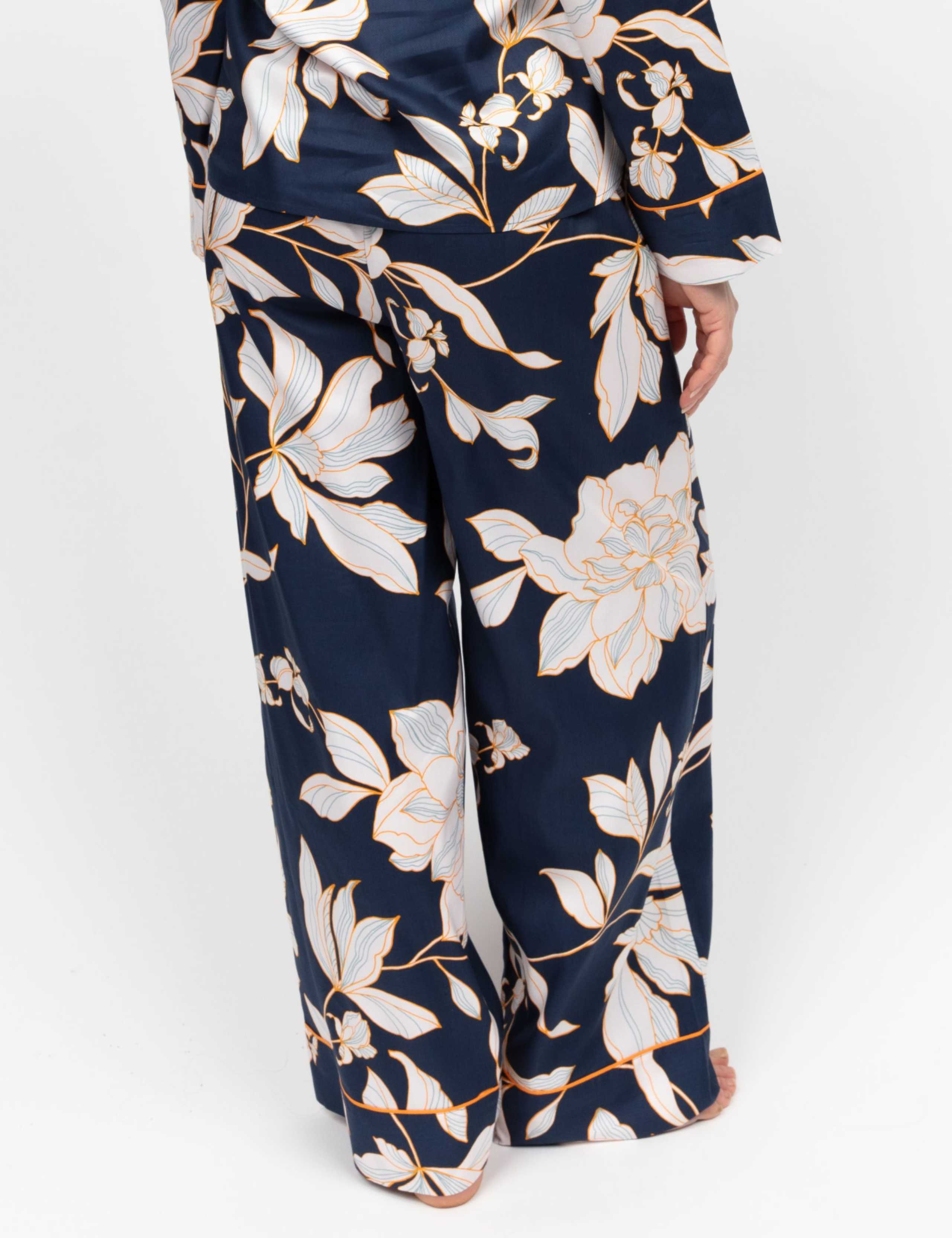 Cotton Modal Floral Pyjama Bottoms 3 of 3