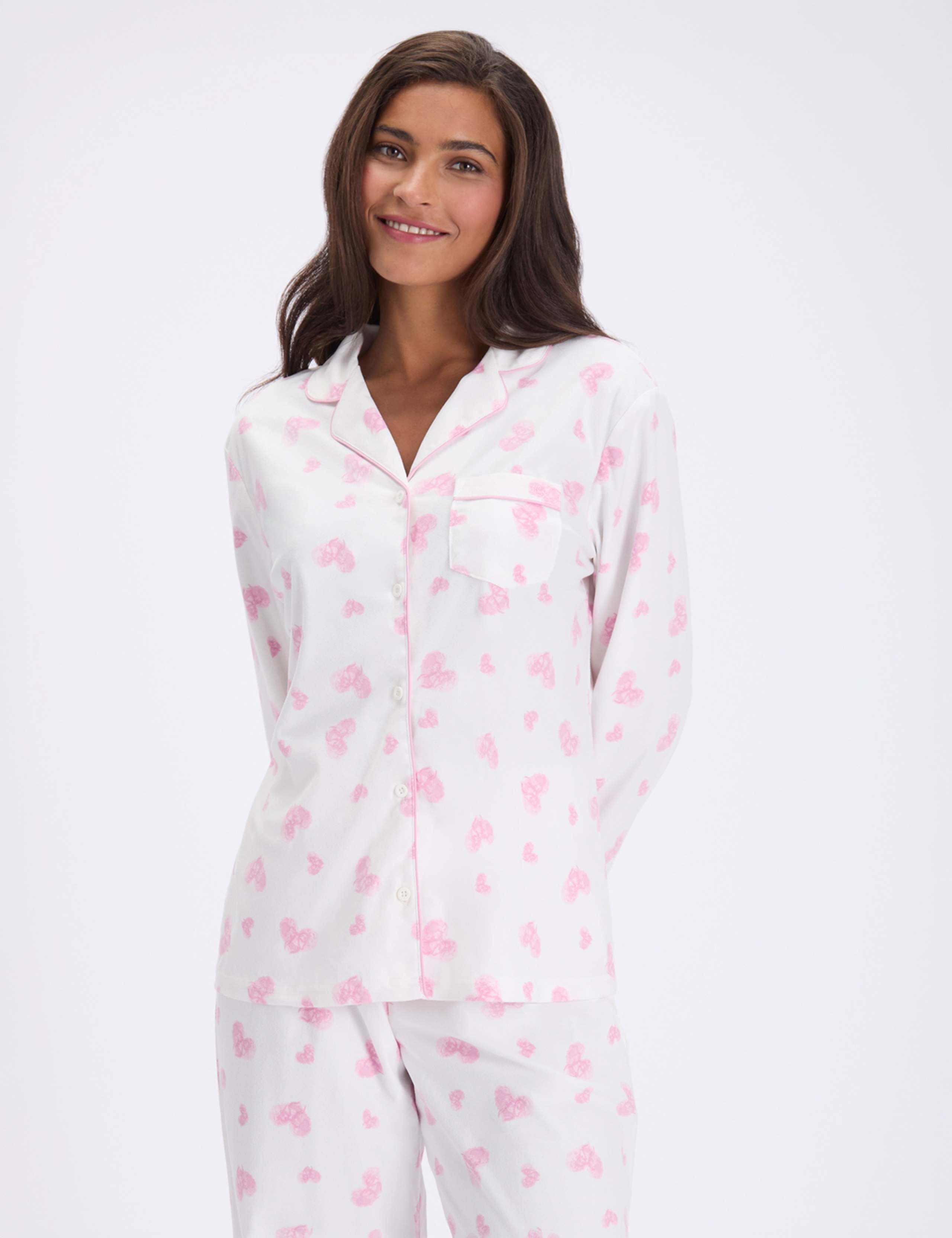 Love Clouds Fleece Pyjamas In a Bag 2 of 7