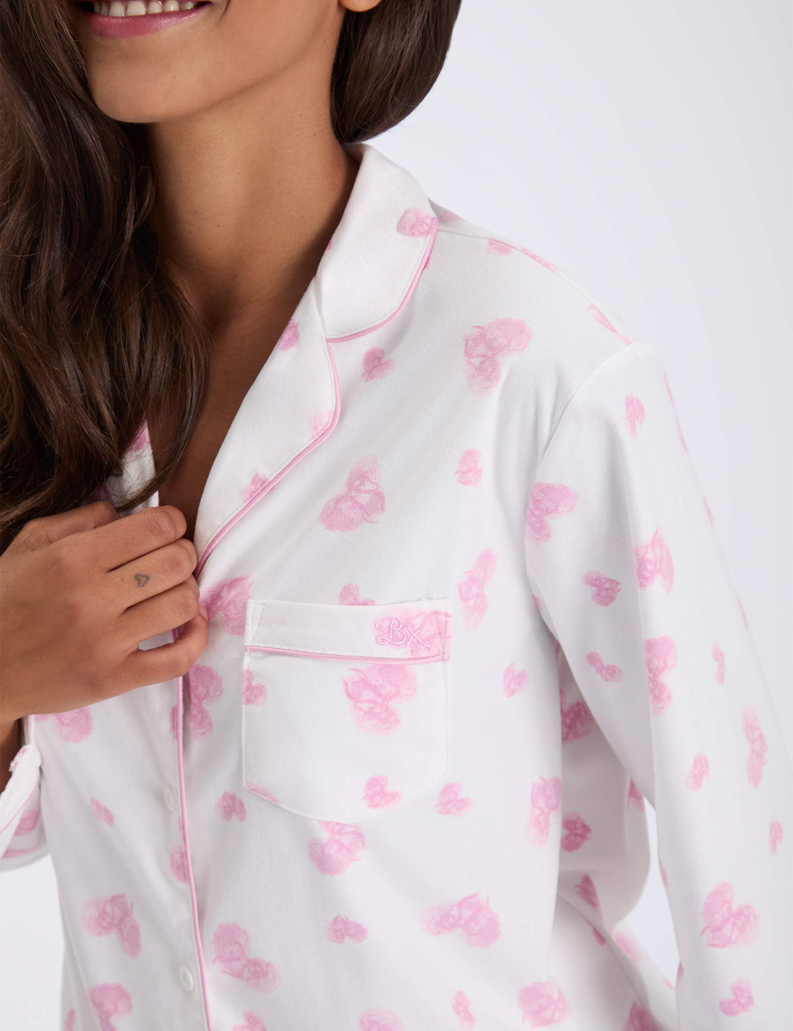 Love Clouds Fleece Pyjamas In a Bag 4 of 7