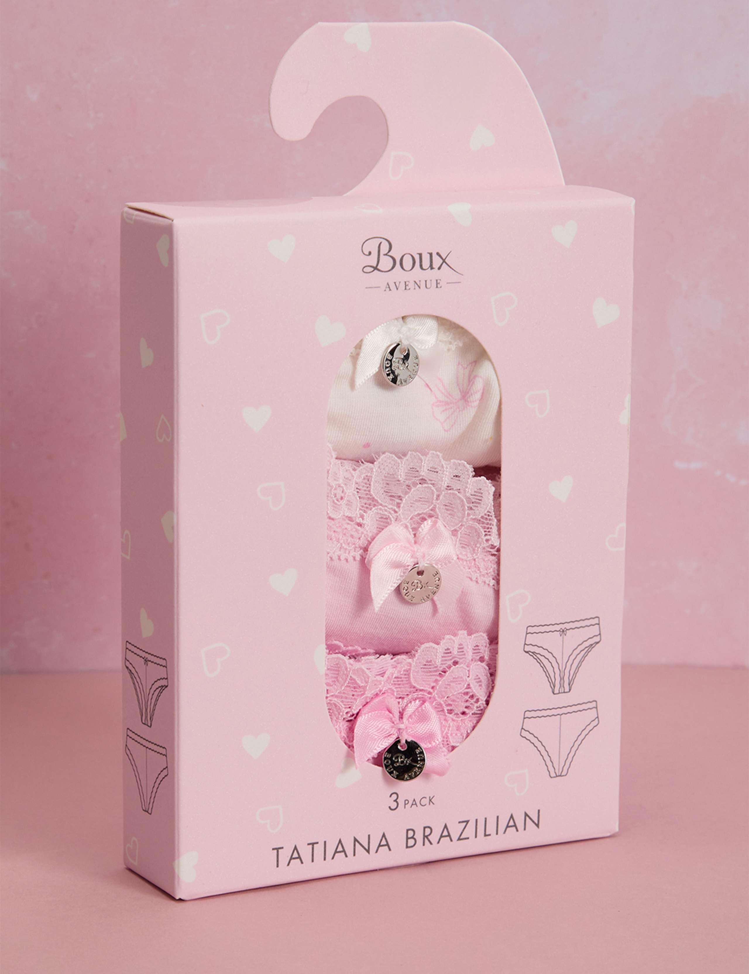 3 Pack Tatiana Print Brazilian Knickers 5 of 6