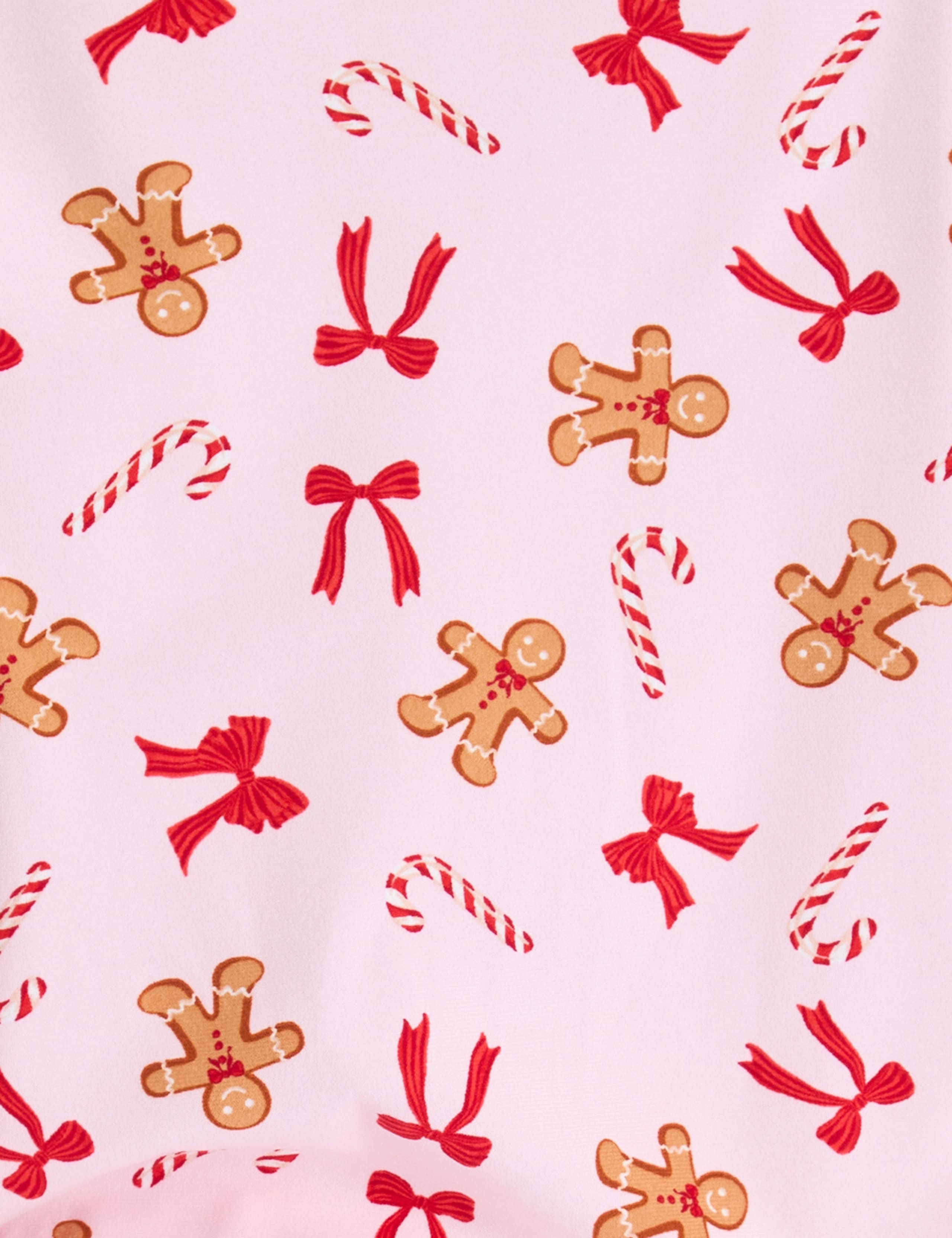 Gingerbread Candy Cane Pyjama Set in a Bag 7 of 8