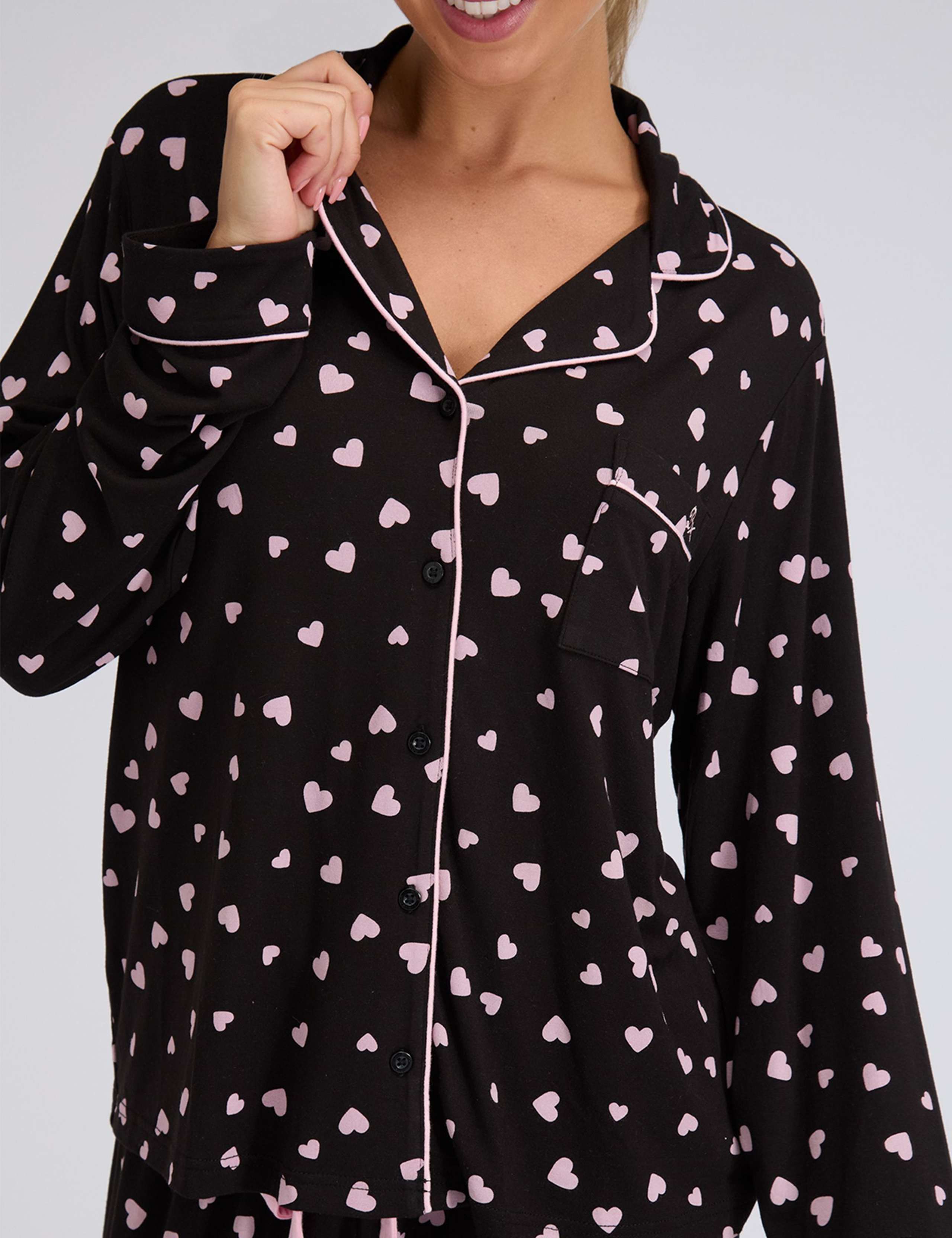 Heart Modal Rich Pyjamas 5 of 7