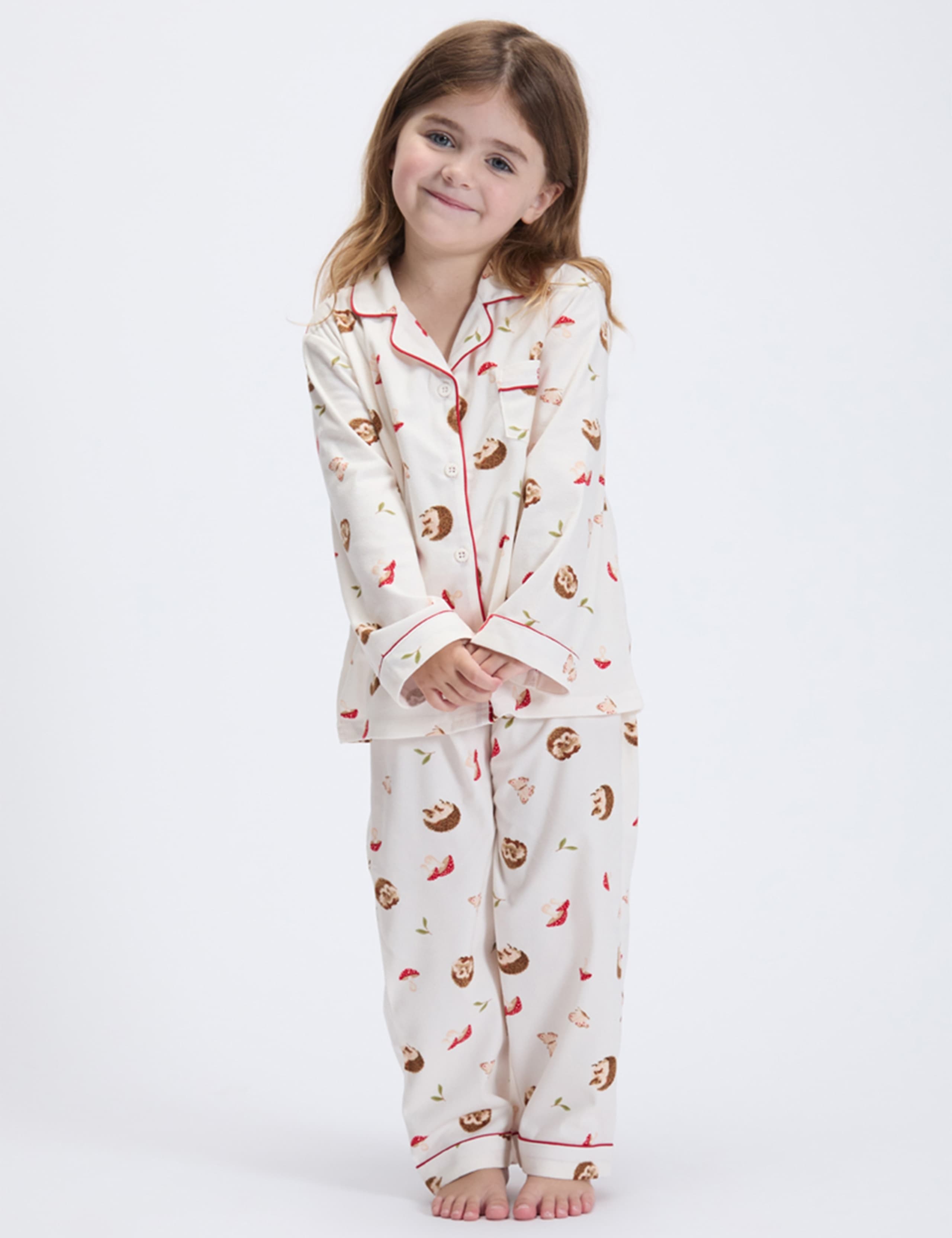 Fleece Hedgehog Pyjamas in a Bag (2-12 Yrs) 2 of 8