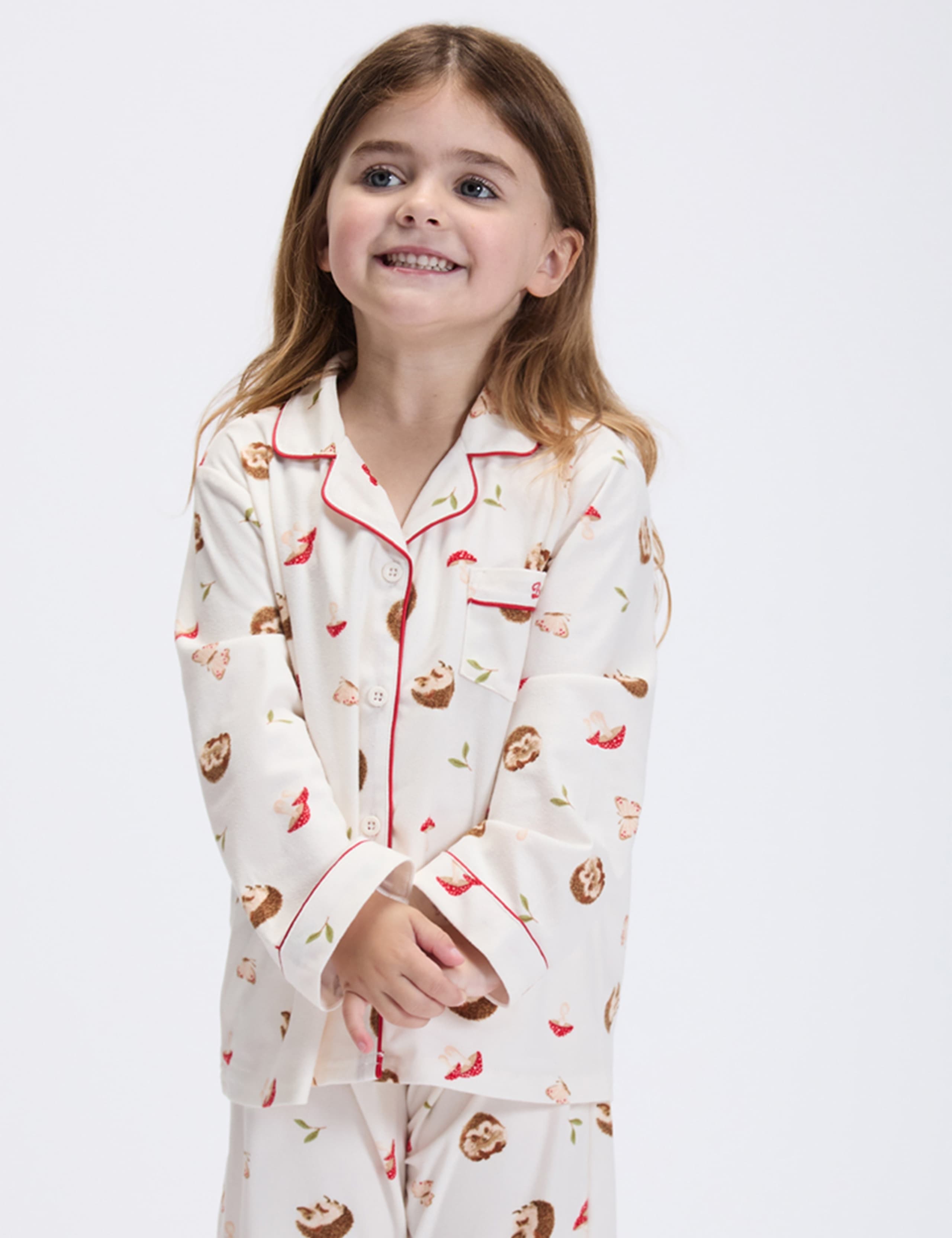 Fleece Hedgehog Pyjamas in a Bag (2-12 Yrs) 3 of 8
