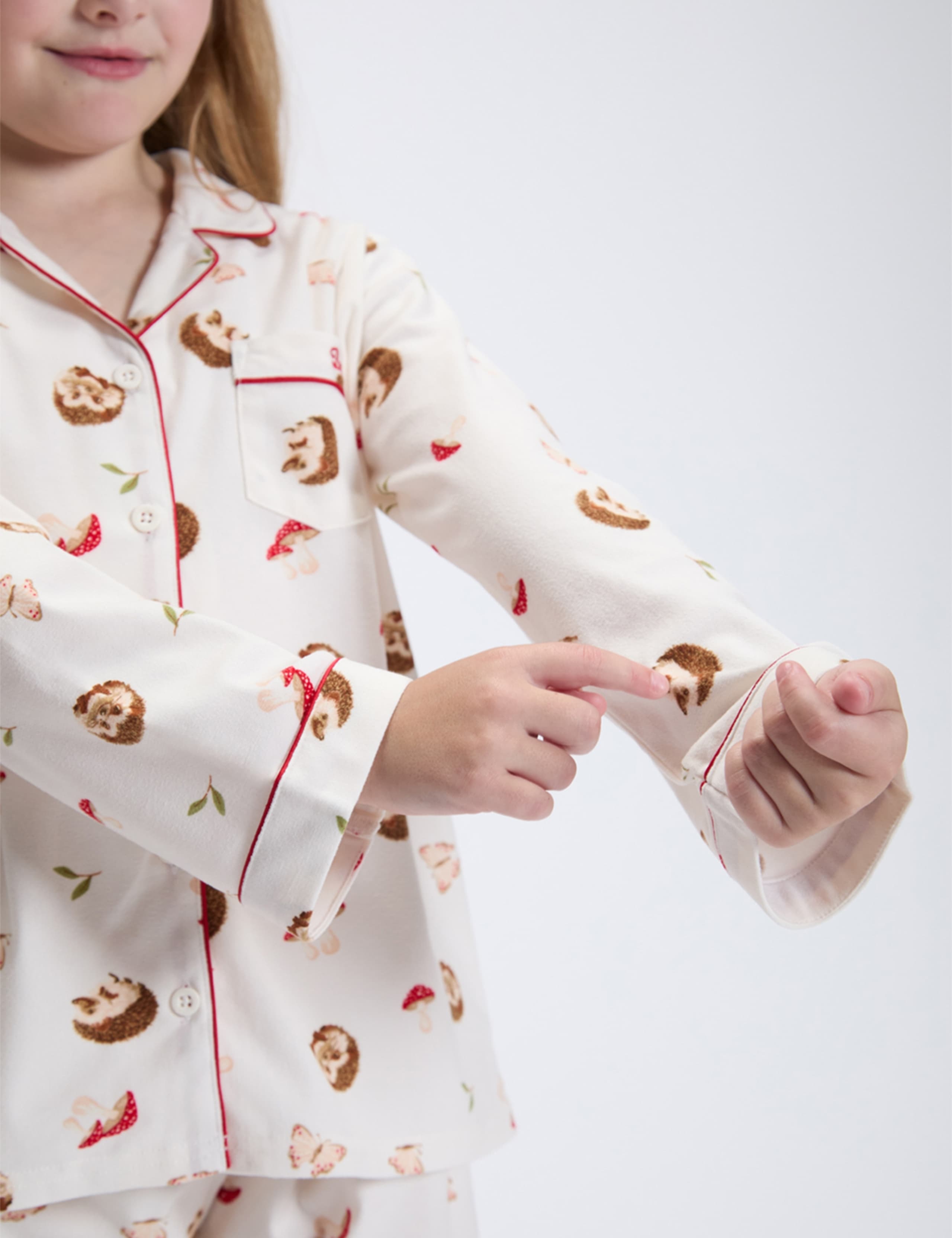 Fleece Hedgehog Pyjamas in a Bag (2-12 Yrs) 6 of 8
