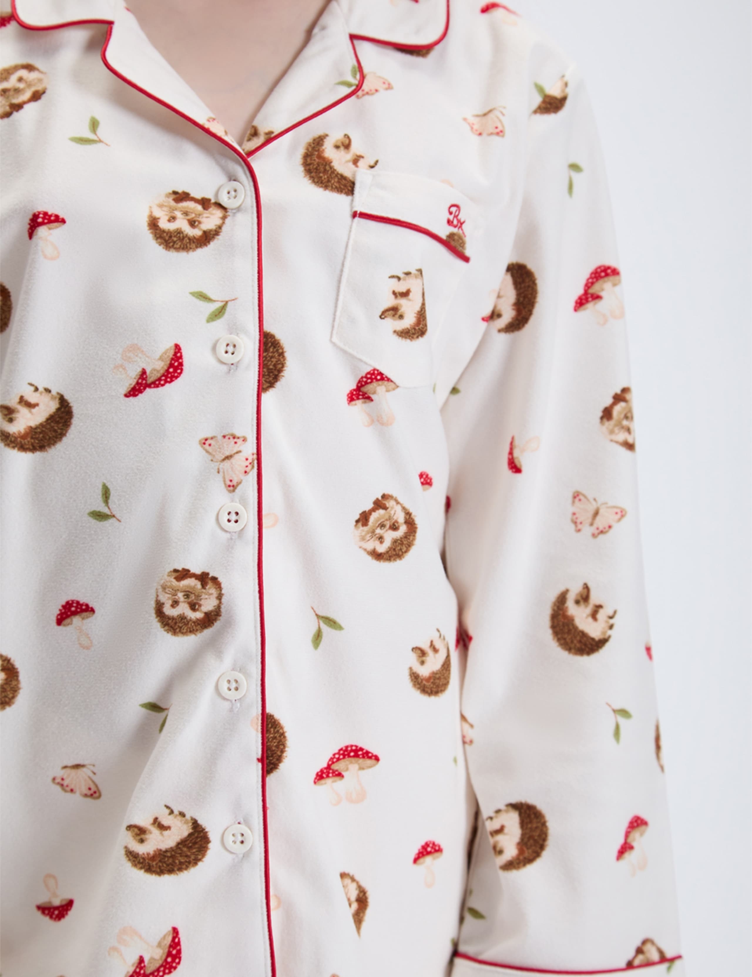 Fleece Hedgehog Pyjamas in a Bag (2-12 Yrs) 7 of 8