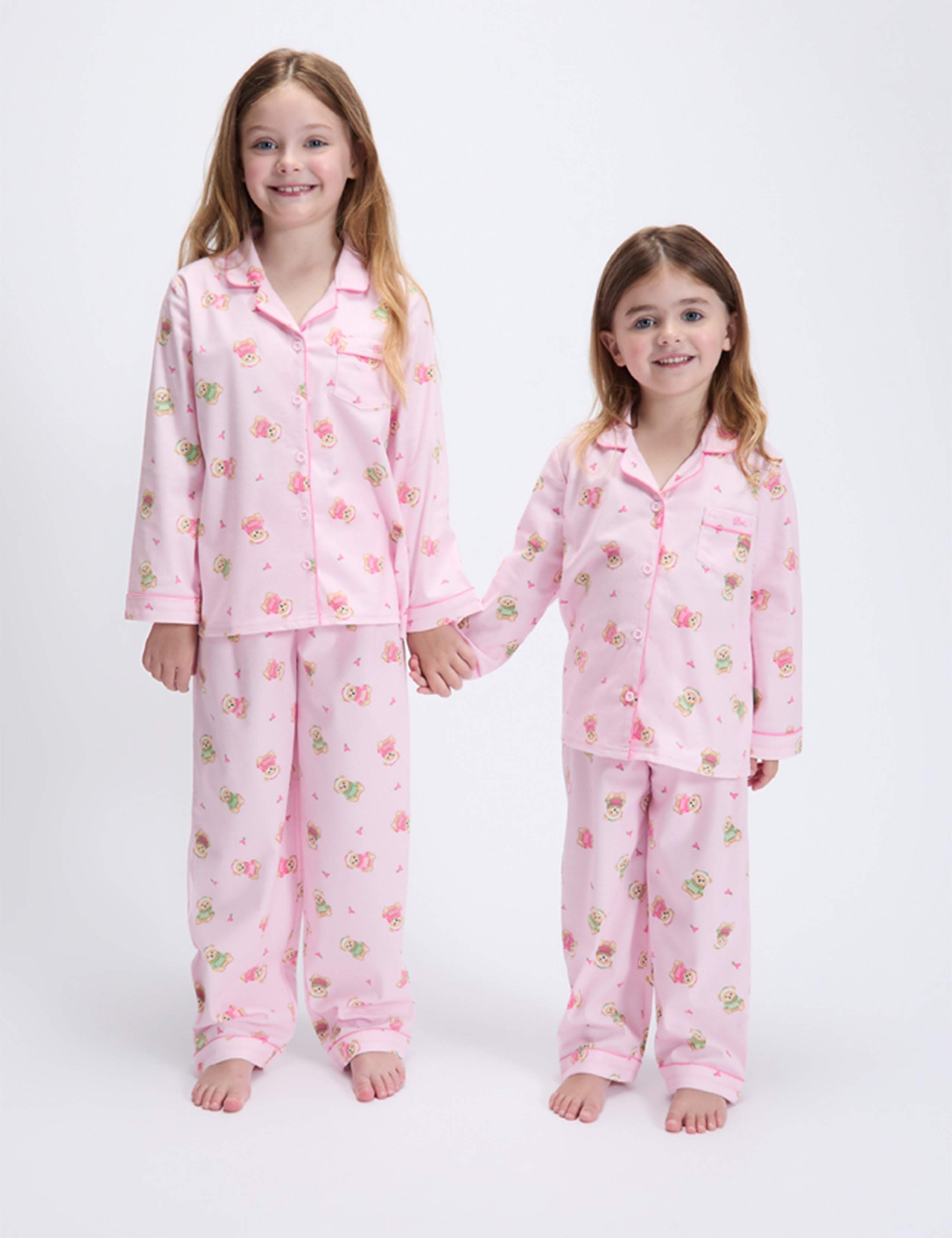 Fleece Teddy Bear Pyjamas in a Bag (2-12 Yrs) 2 of 8