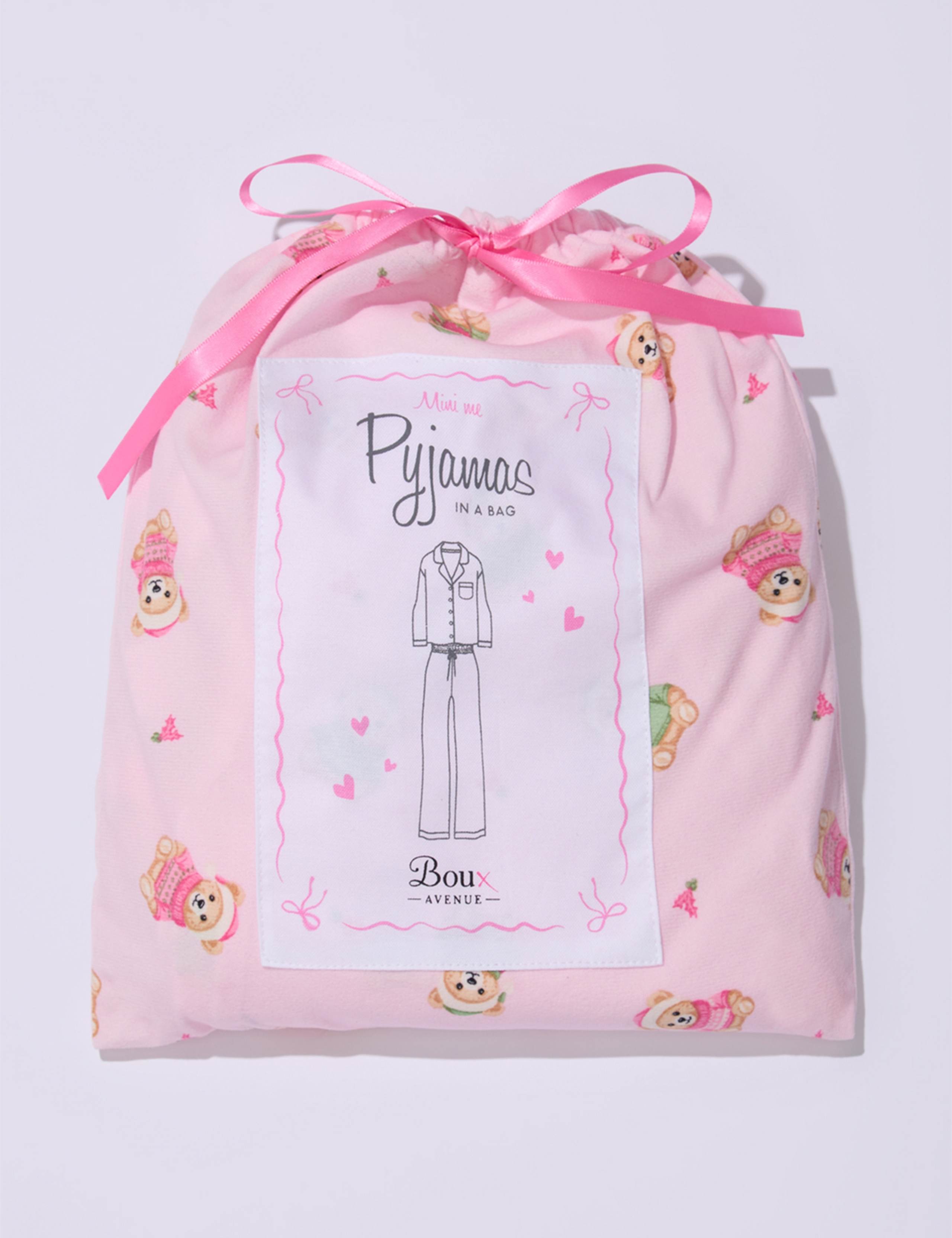 Fleece Teddy Bear Pyjamas in a Bag (2-12 Yrs) 8 of 8