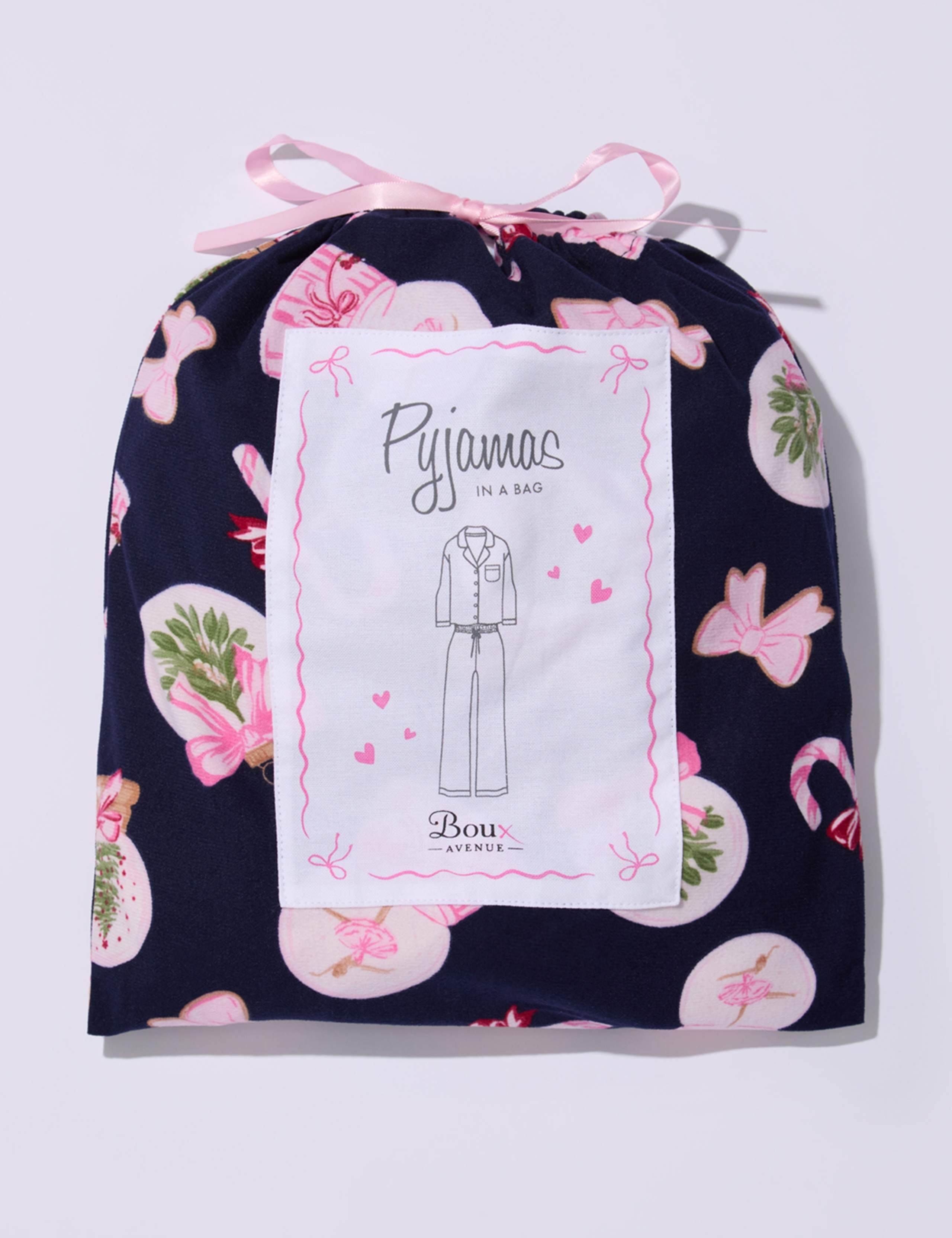 Fleece Snow Globe Pyjama Set in a Bag 7 of 8