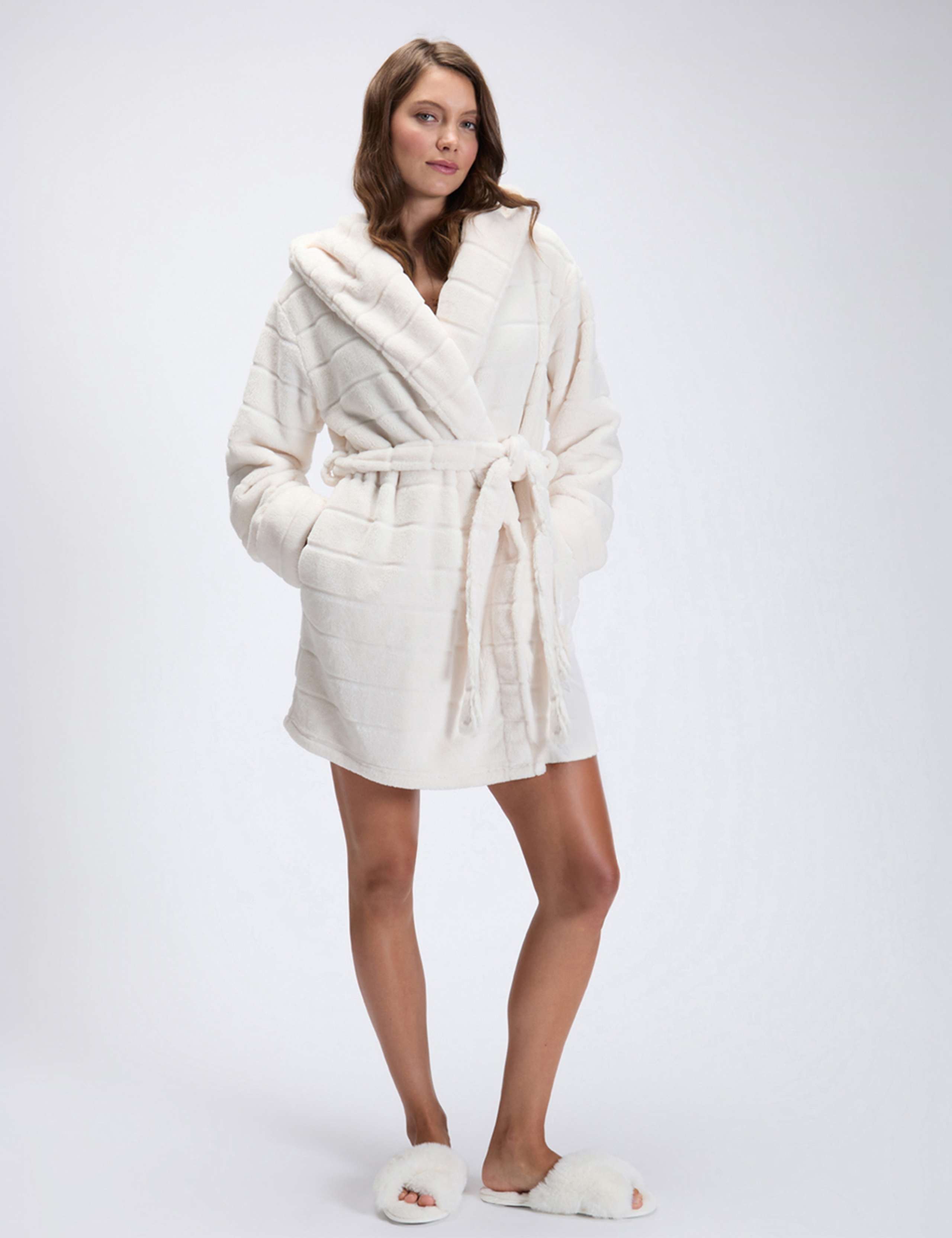 Striped Short Robe 4 of 13