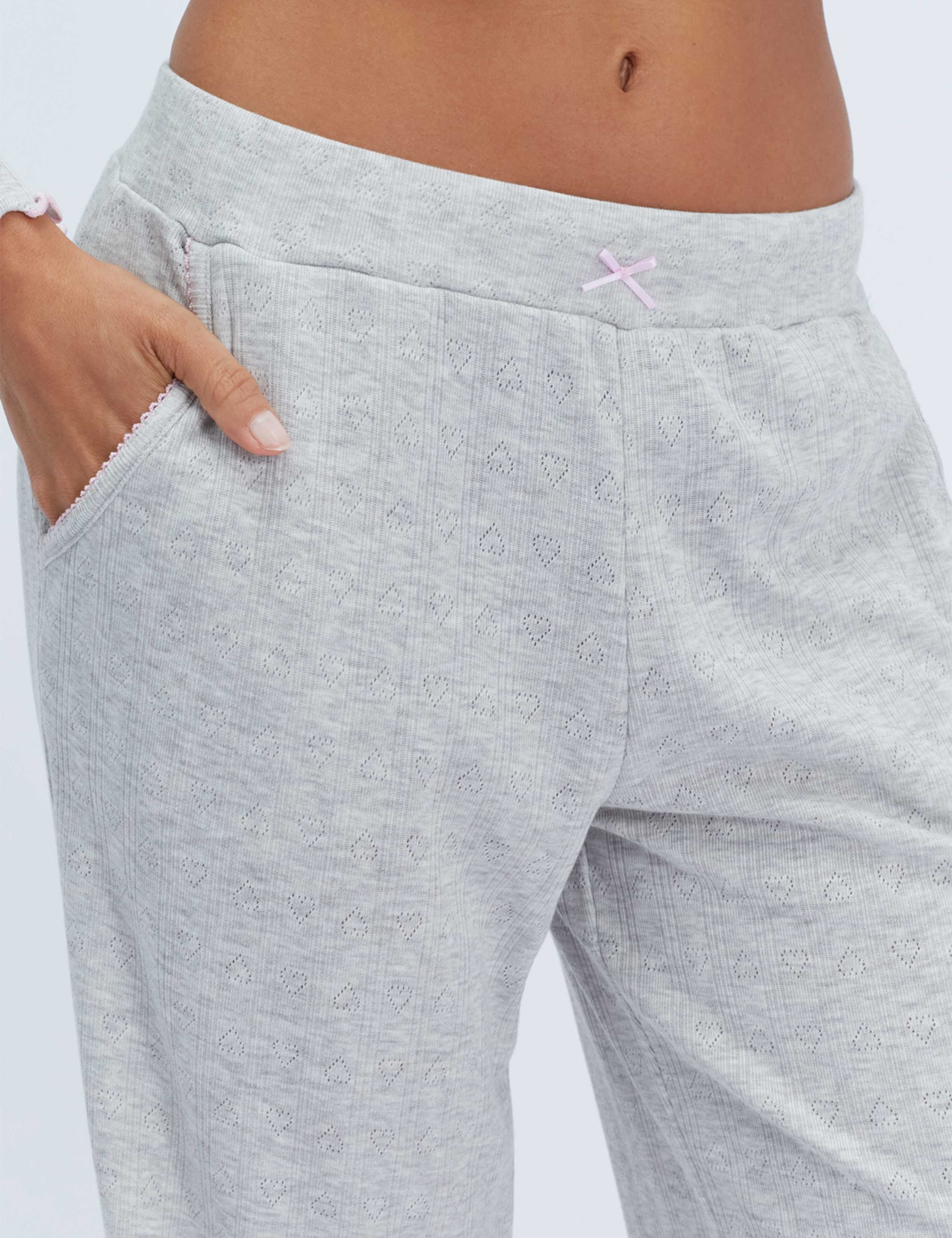 Wide Leg Long Pyjama Set 5 of 8
