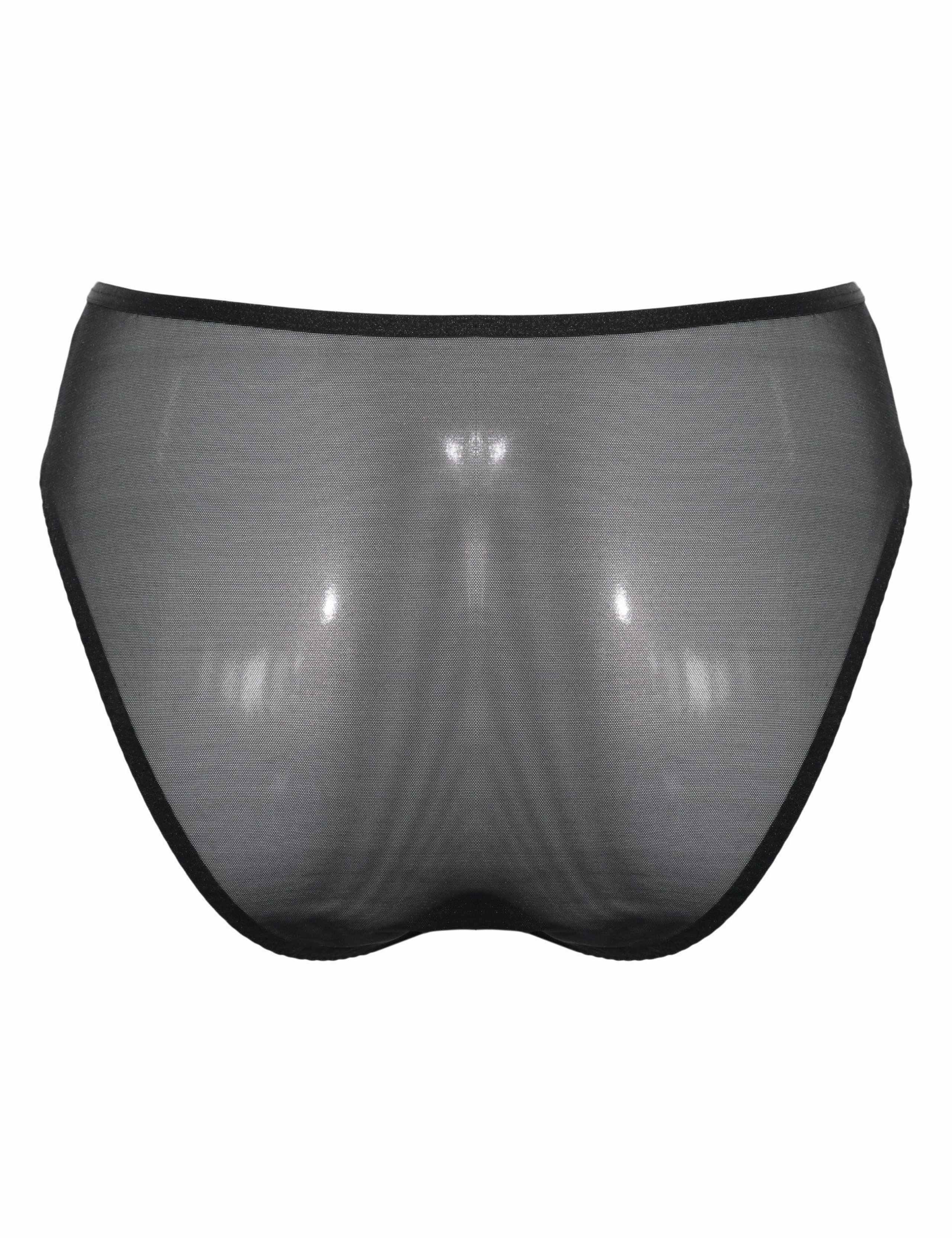 India Floral Mesh High Waisted Knickers 8 of 8