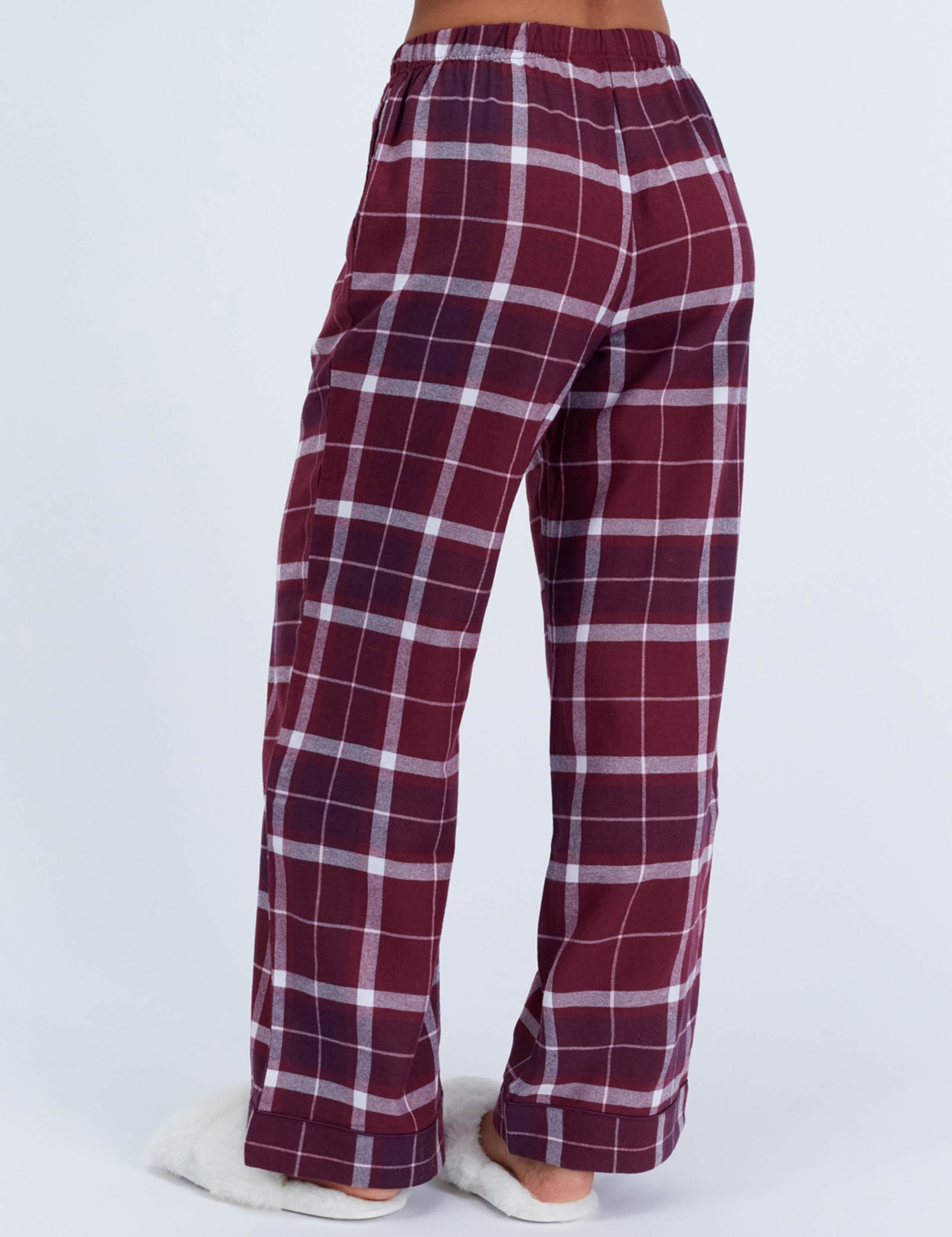 Somerville Checked Long Pyjama Bottoms 4 of 6