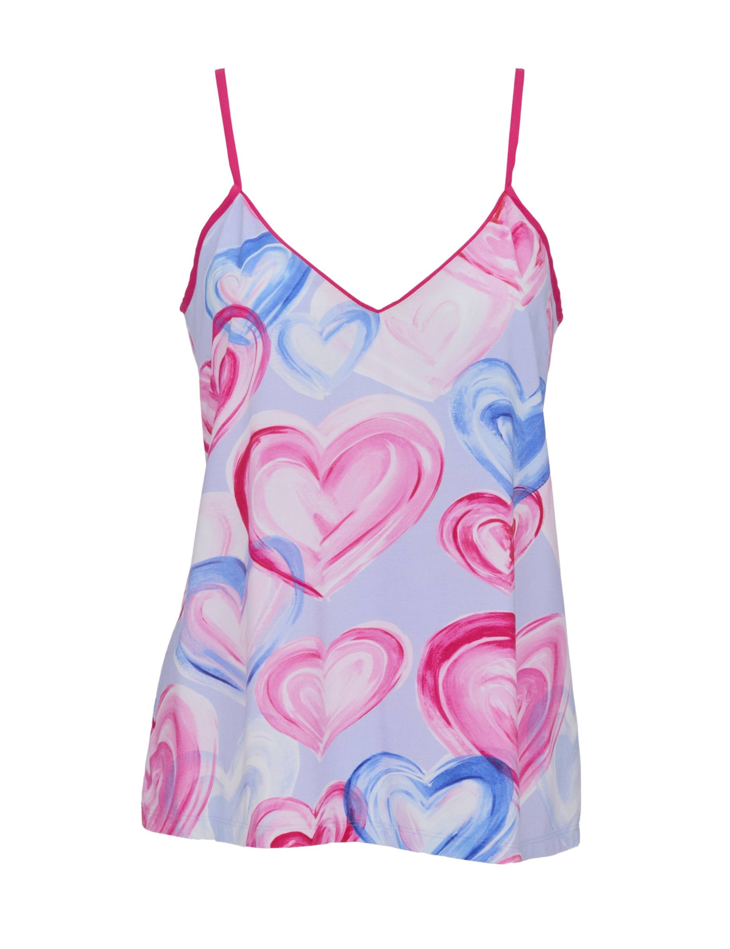 Jersey Heart Print Camisole 2 of 4