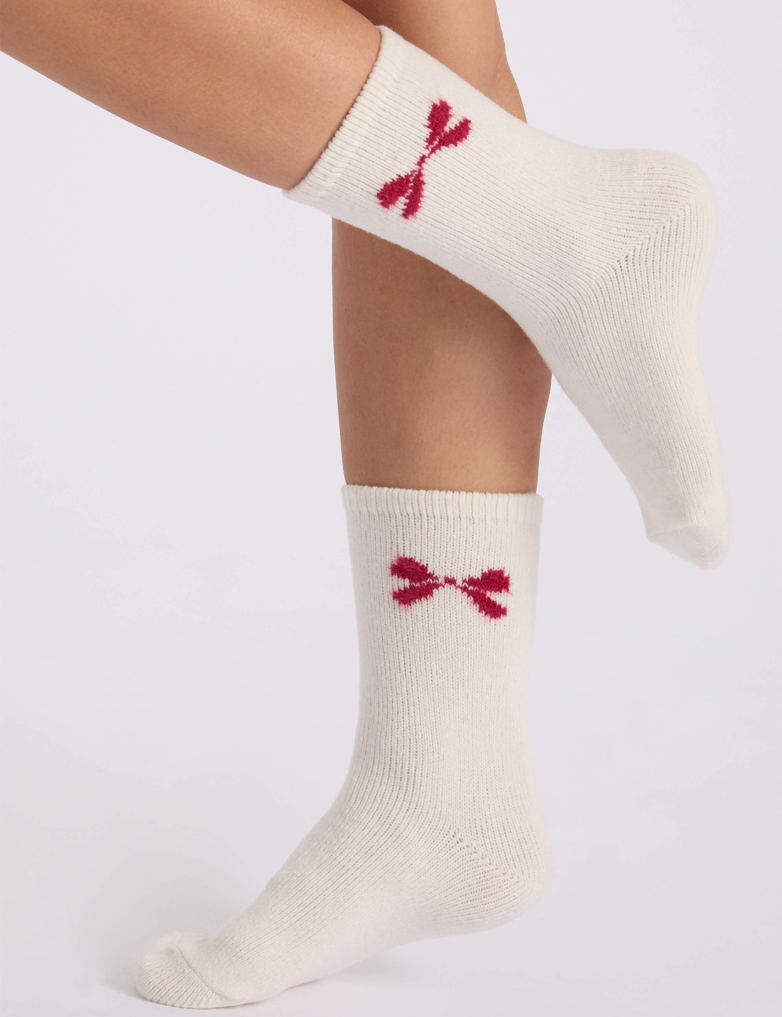 3 Pack Patterned Fluffy Socks 4 of 8