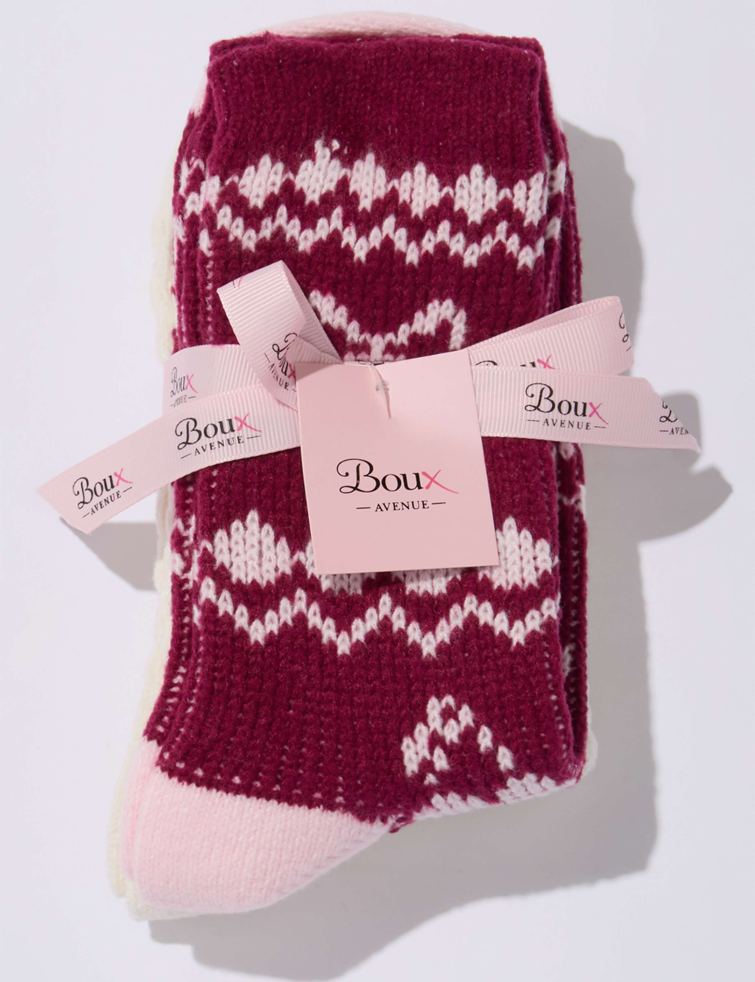 2 Pack Patterned Ankle High Socks 6 of 6