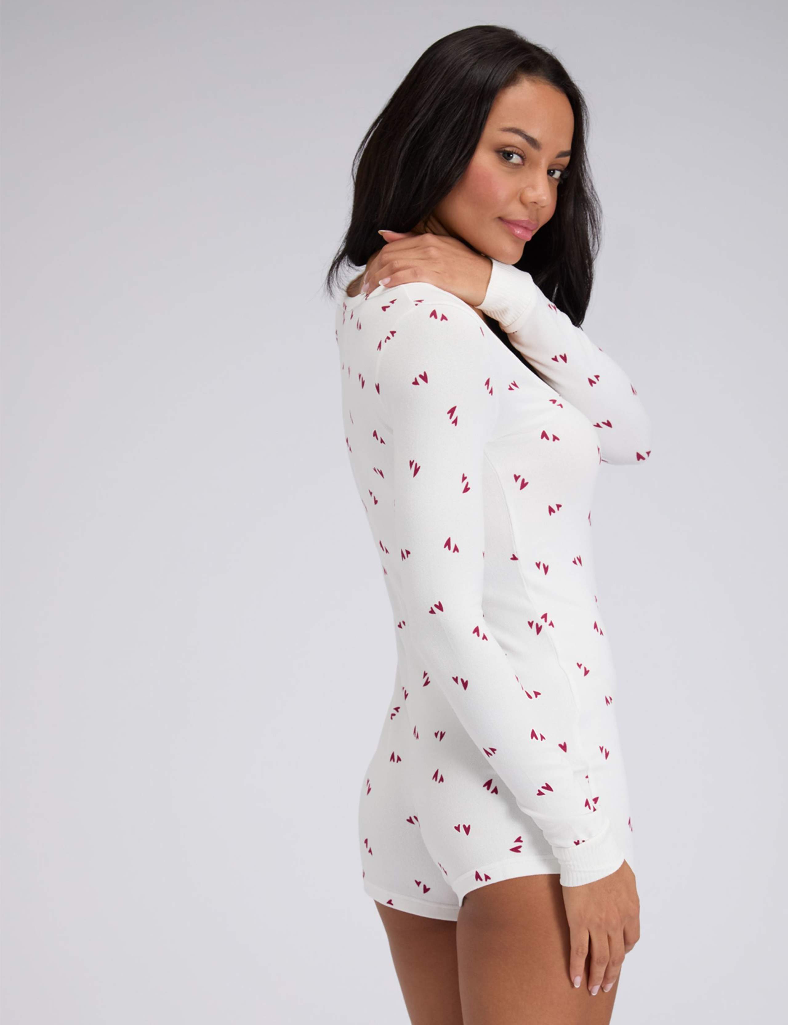 Supersoft Heart Playsuit 3 of 5