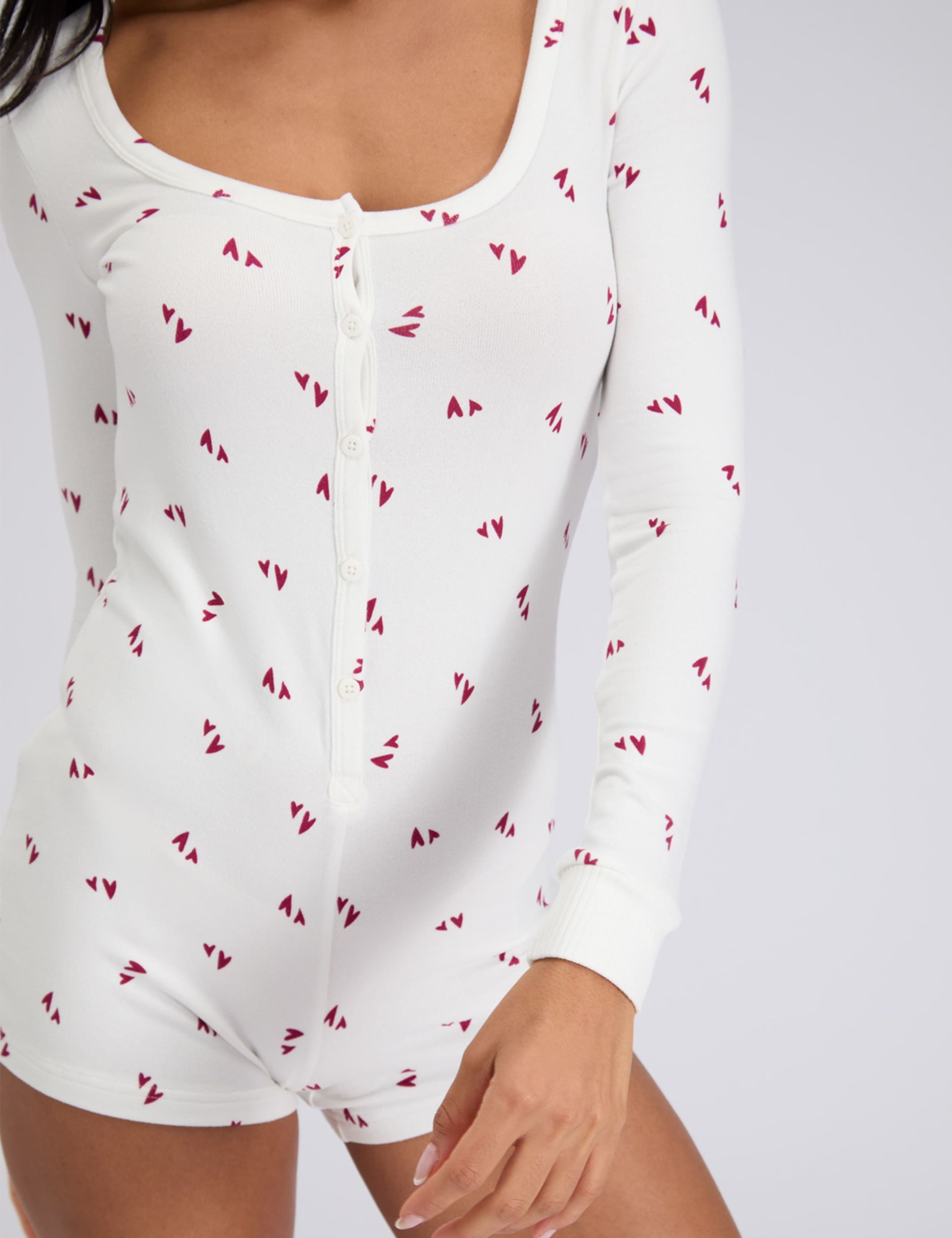 Supersoft Heart Playsuit 4 of 5