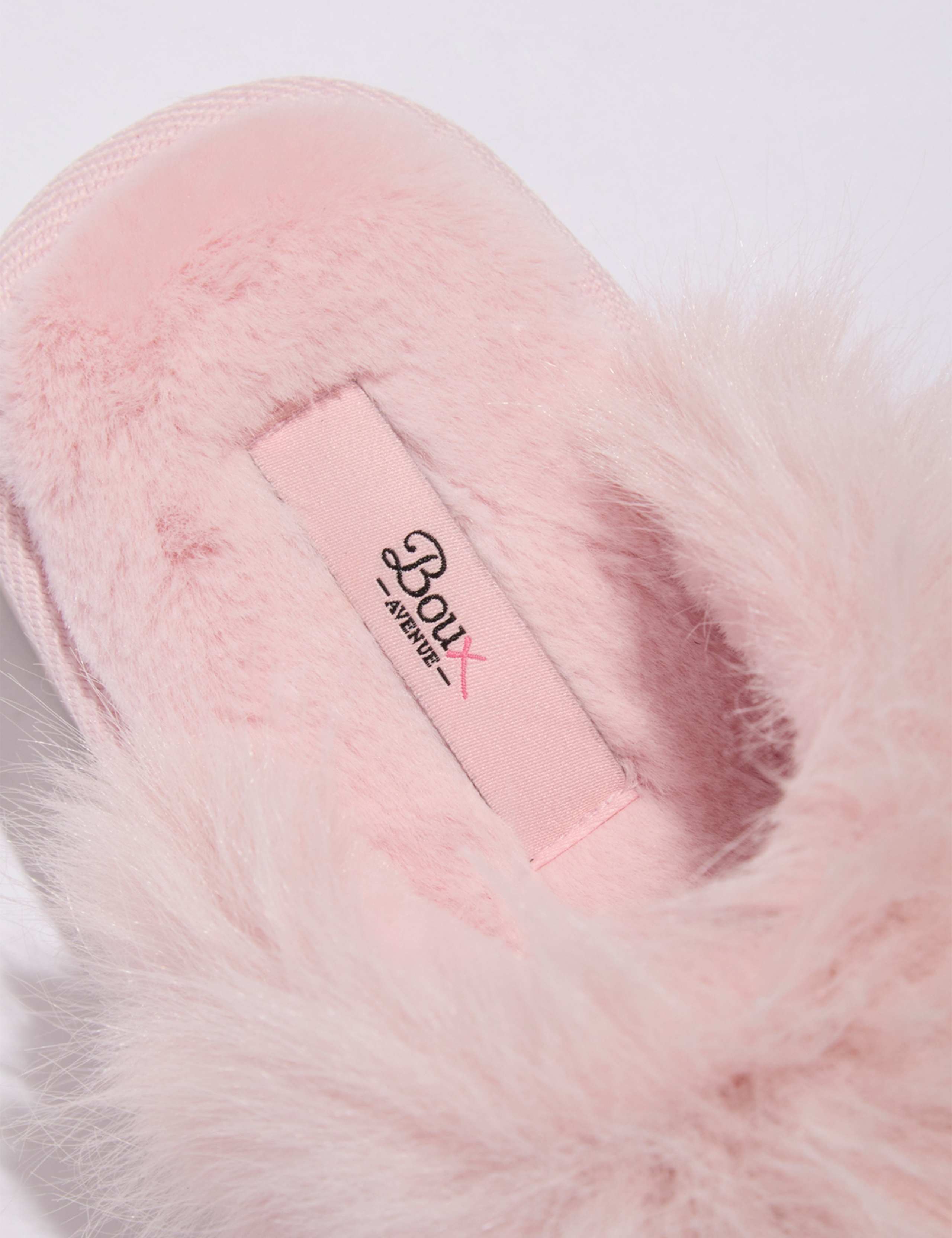 Fluffy Platform Mule Slippers 4 of 4