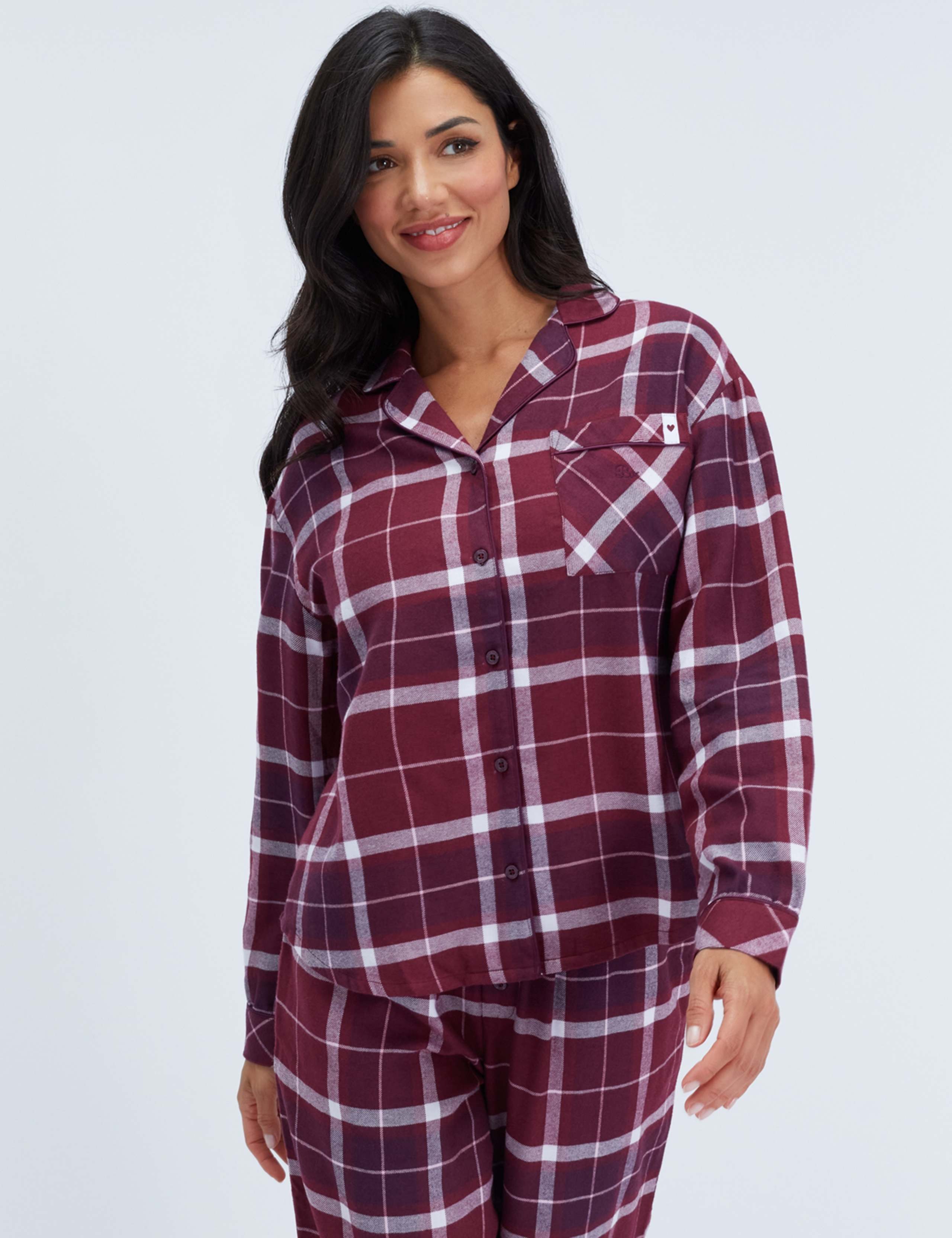 Somerville Checked Pyjama Top 6 of 8