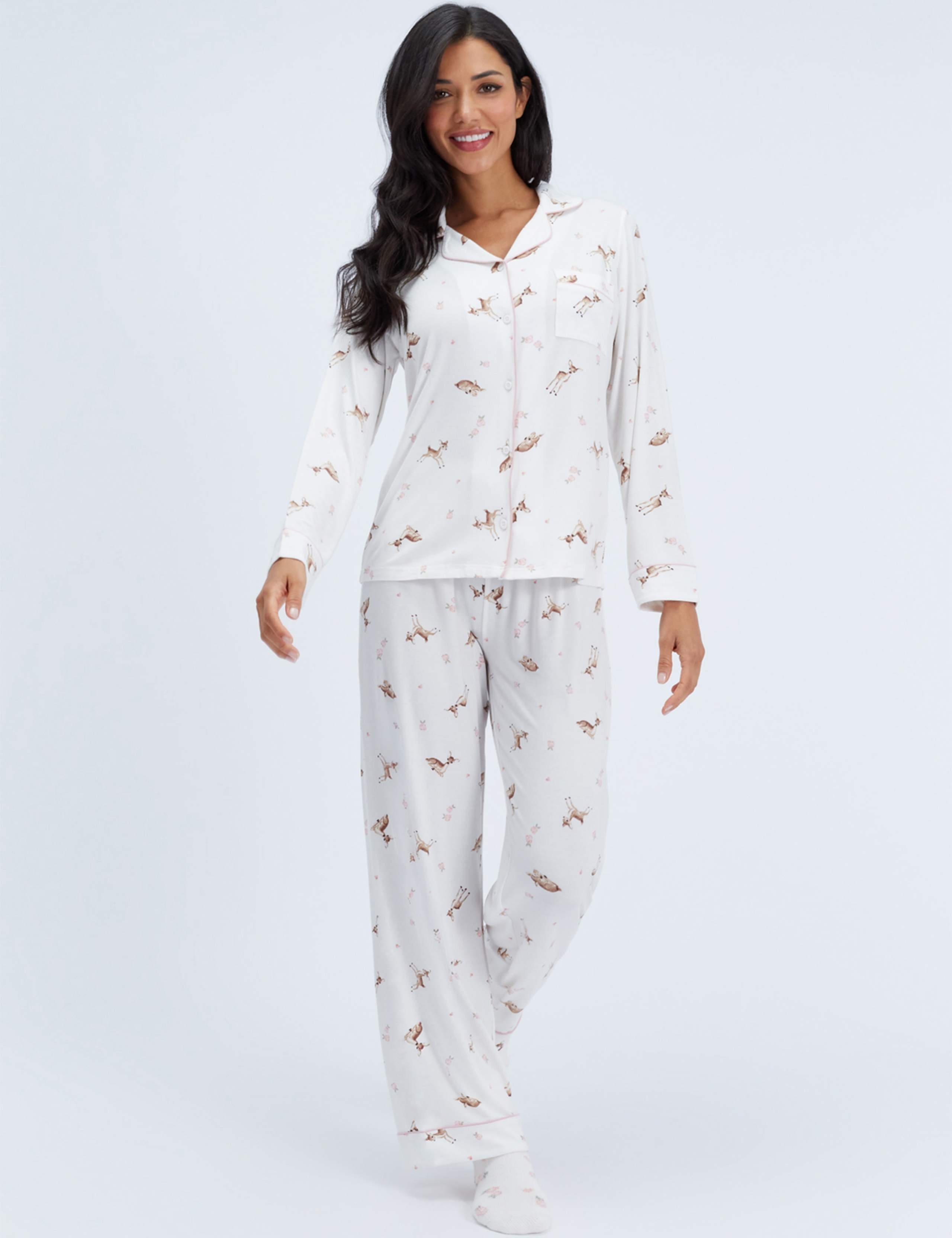 Print Long Pyjama Set 2 of 8